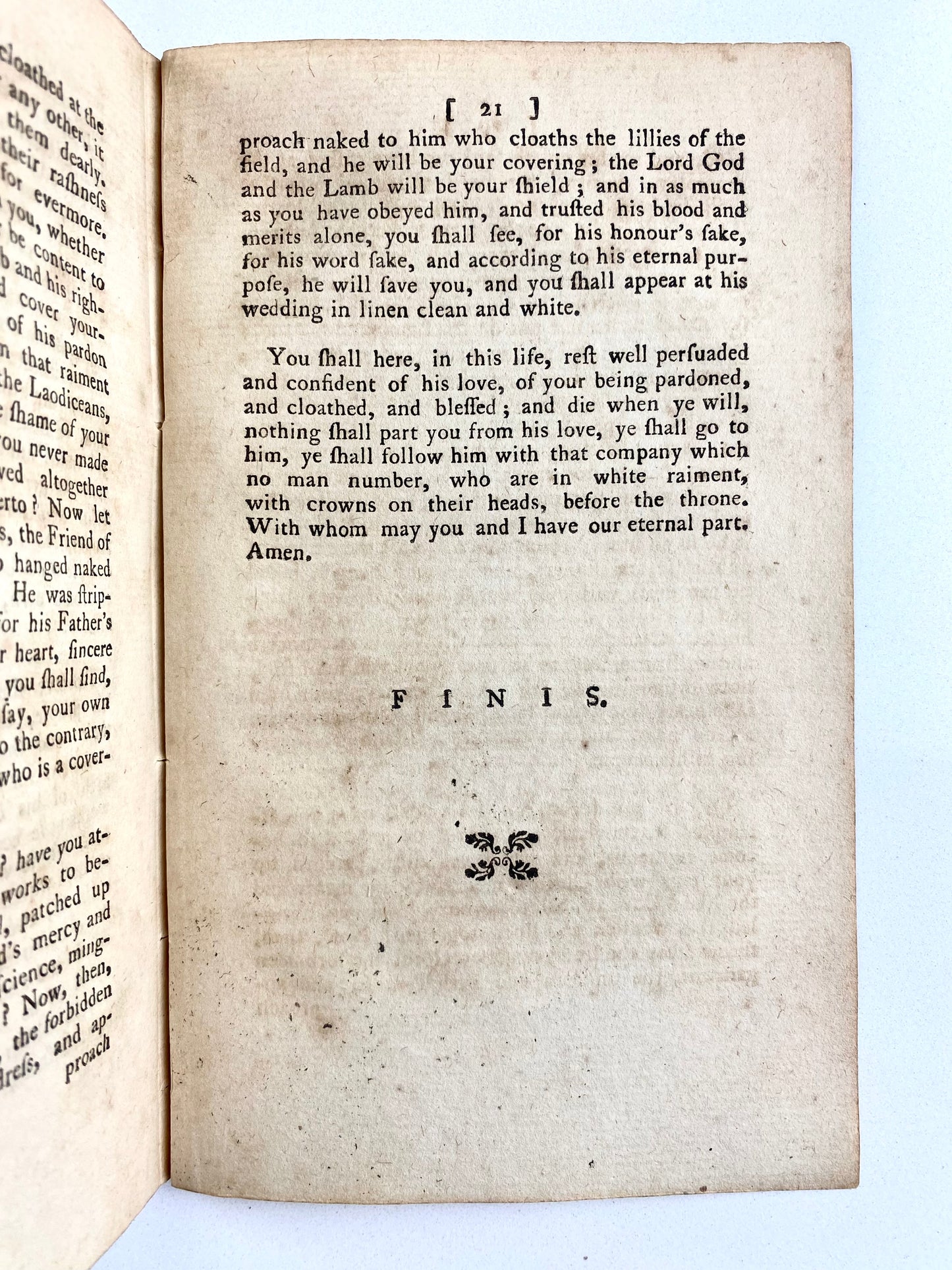 1754 JOHN CENNICK. Early Methodist - Moravian Sermon on Mixed Linen and Wool. Revivalist.