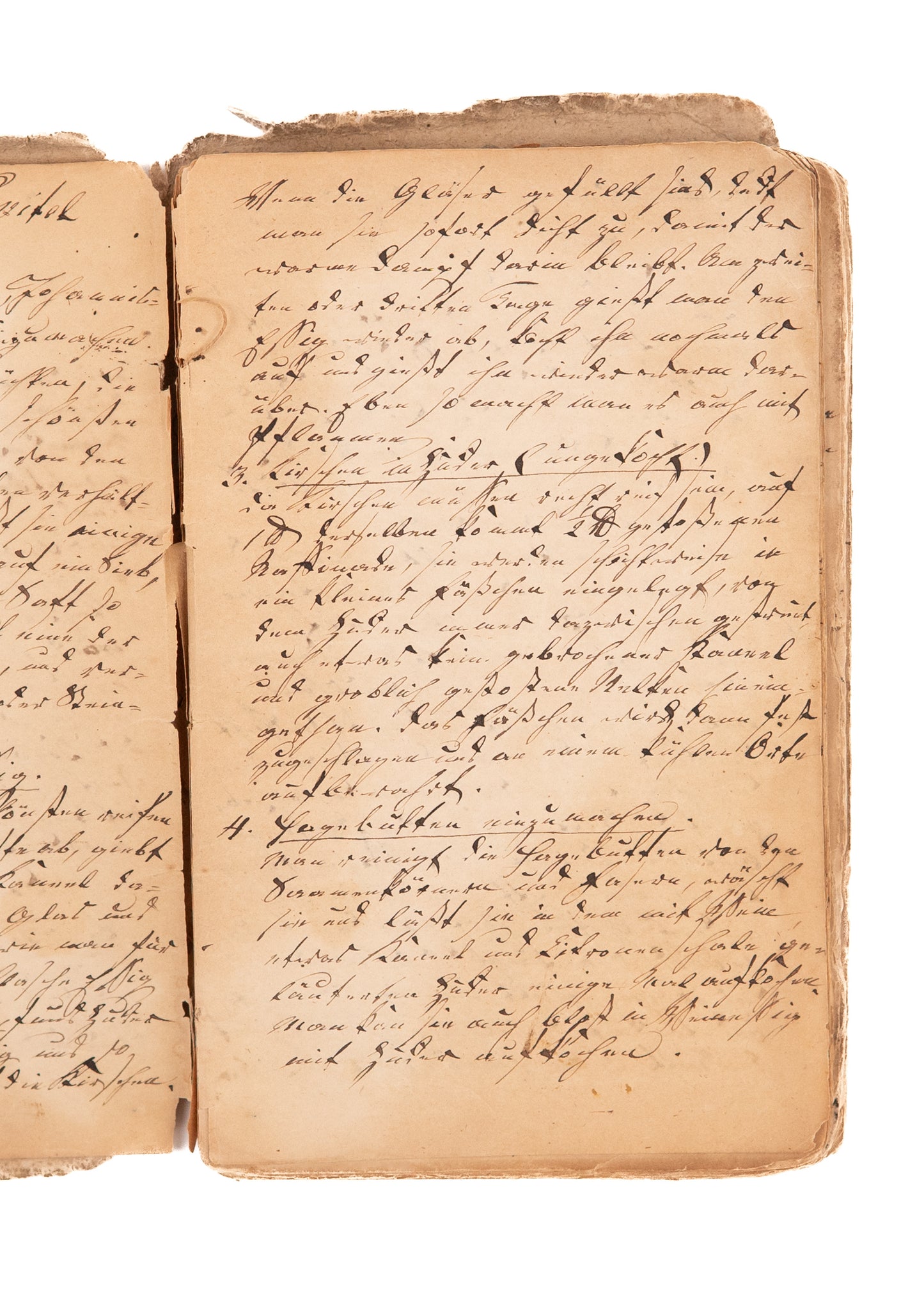 1847 148pp GERMAN IMMIGRANT. An Extensive German Immigrant Diary, Including Religious Verse &c.