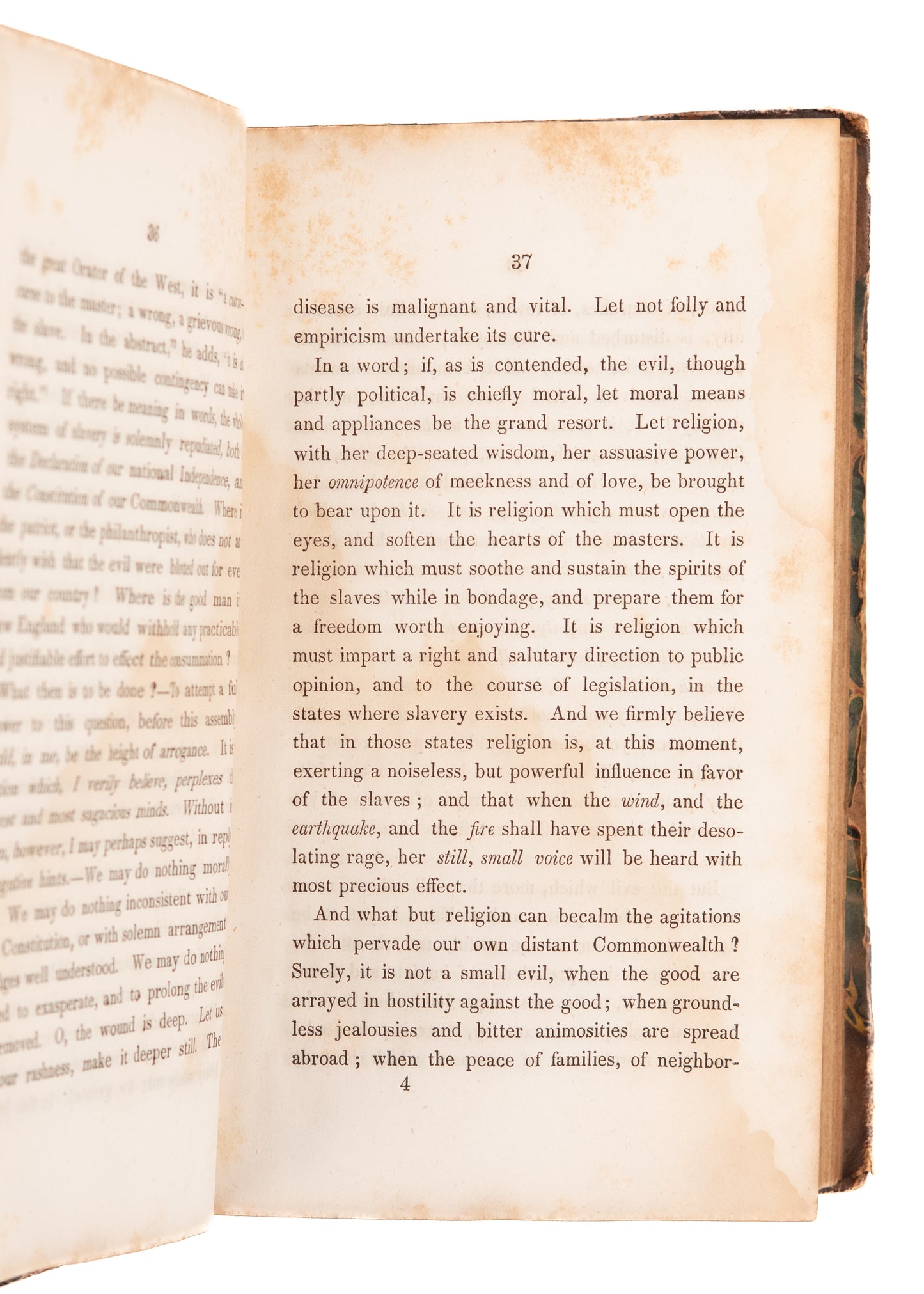 1832-1843 ANTI-SLAVERY SAMMEBLAND. 15 Separate Items on Slavery, Abolition, Temperance, &c.