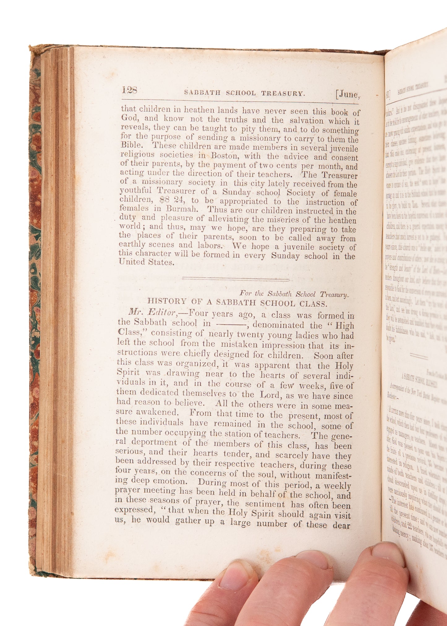 1831 ARTEMAS BULLARD. Sabbath School Treasury. Indians as Slave Owners, Westward Expansion, &c.