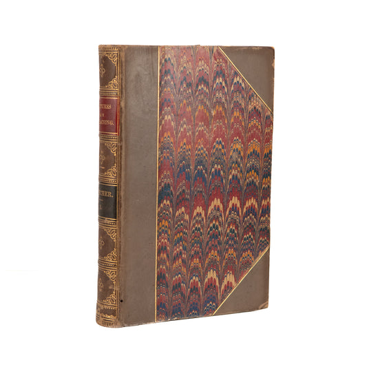 1874 HENRY WARD BEECHER. Yale Lectures on Preaching - First Edition in Fine Binding.