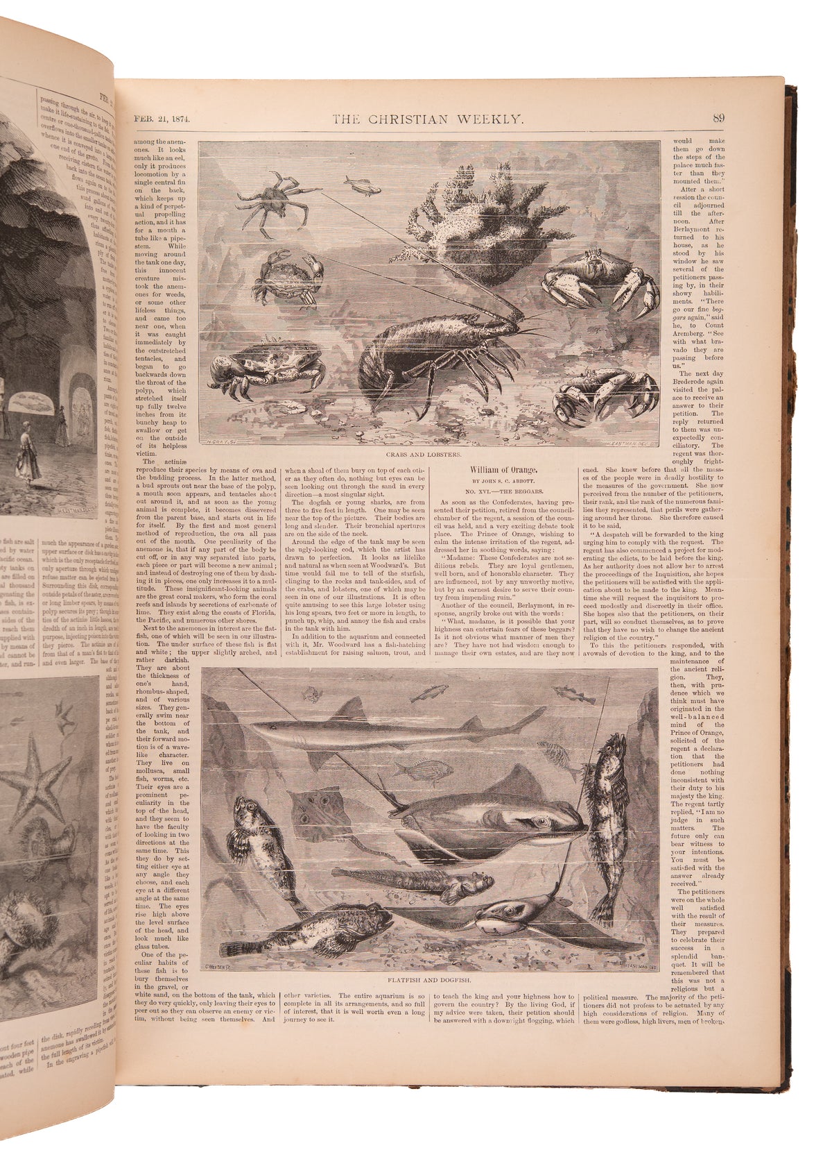 1874 ILLUSTRATED CHRISTIAN WEEKLY. Revival in Scotland, Mormonism, Freedmen, Women's Rights, &c