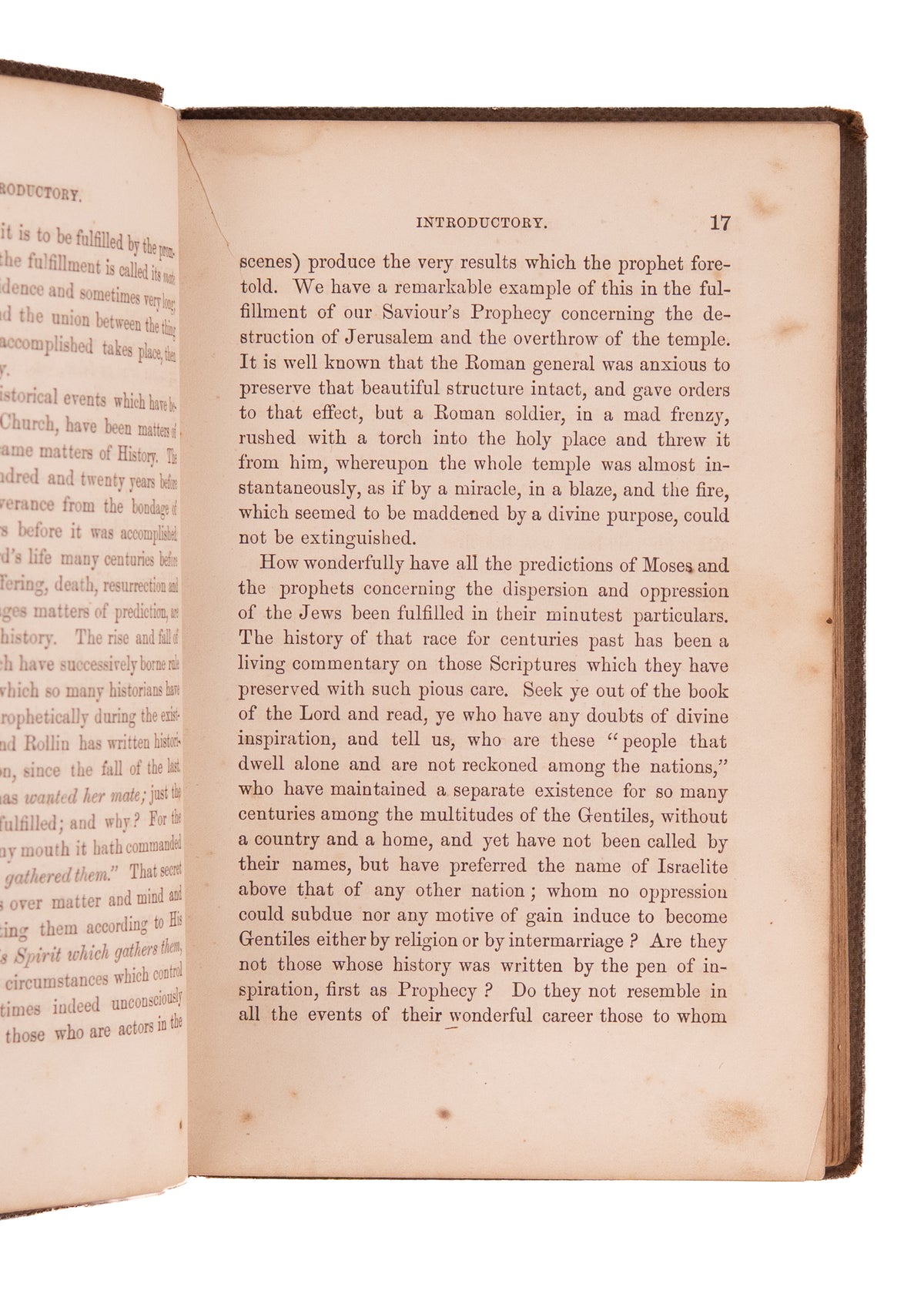 1859 UNFULFILLED PROPHECY. Rare Post-Millerite Apocalyptic Work Gifted to William Seward's Sister-in-Law