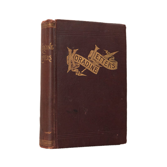 1894 ALICE B. STOCKHAM. Young Womens Self-Liberation Manifesto in the Form of a Novel. Rare!