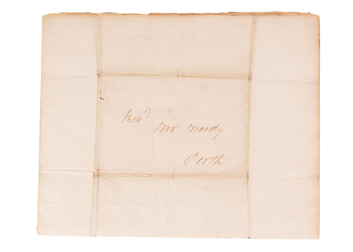 1801 DAVID JOHNSTON. Scottish Minister Assists the Poor in His Parish - Founded Asylum for the Blind.