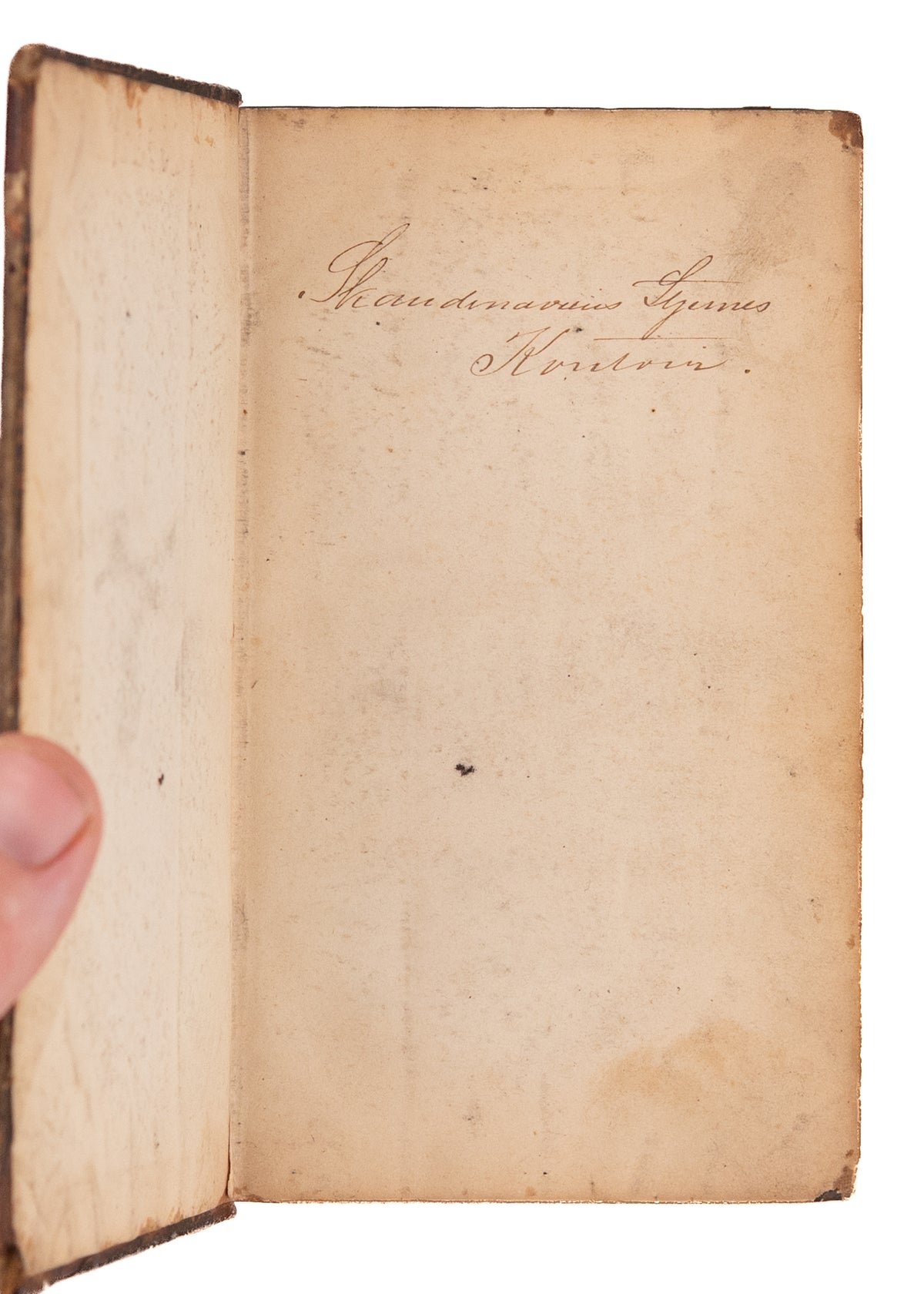 1851 MORMON - JOSEPH SMITH. First Ever Foreign Language Book of Mormon. Translated at Nauvoo.