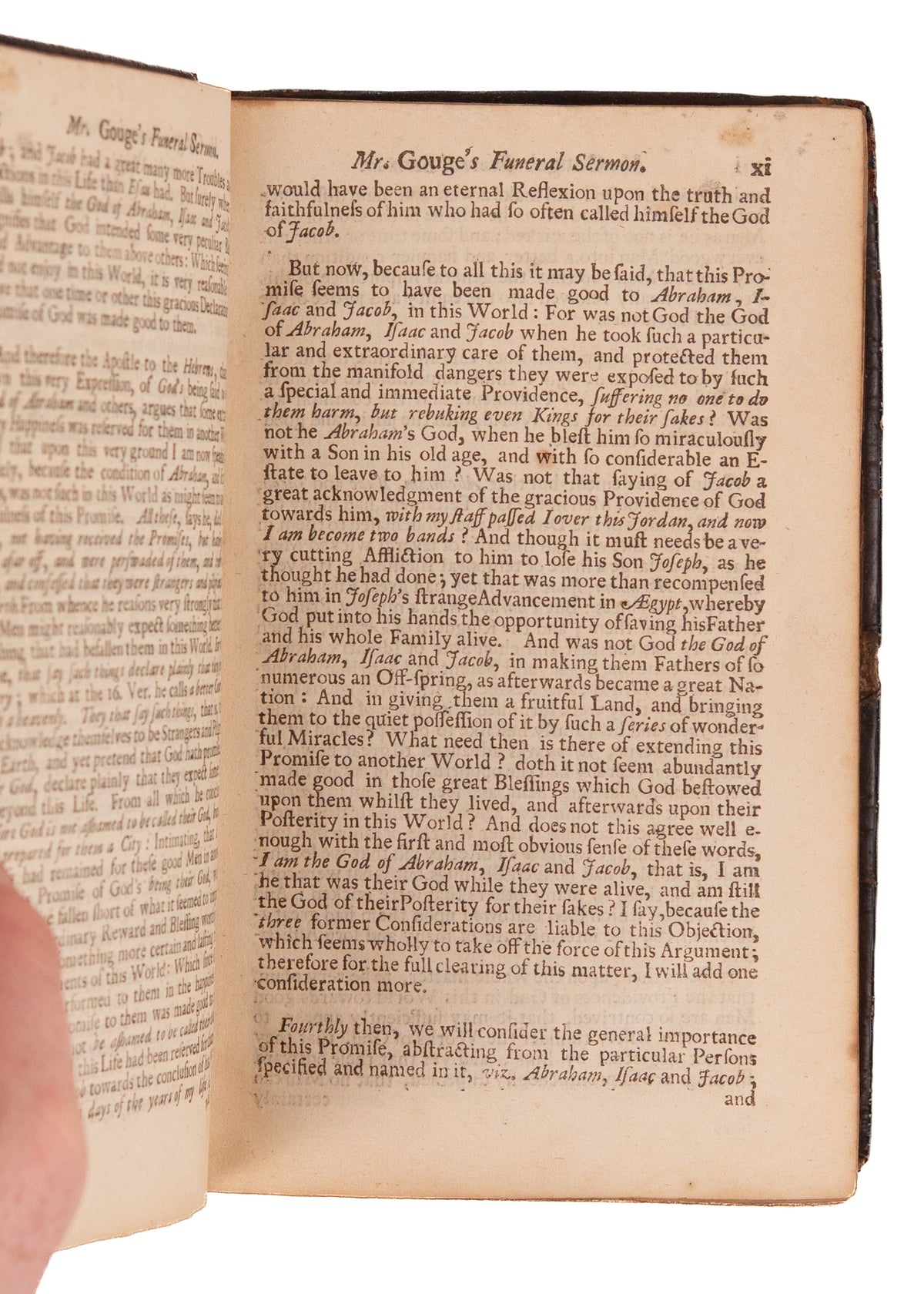 1706 THOMAS GOUGE. Practical Works of Influential Puritan in Original Paneled Calf Binding. Rare.