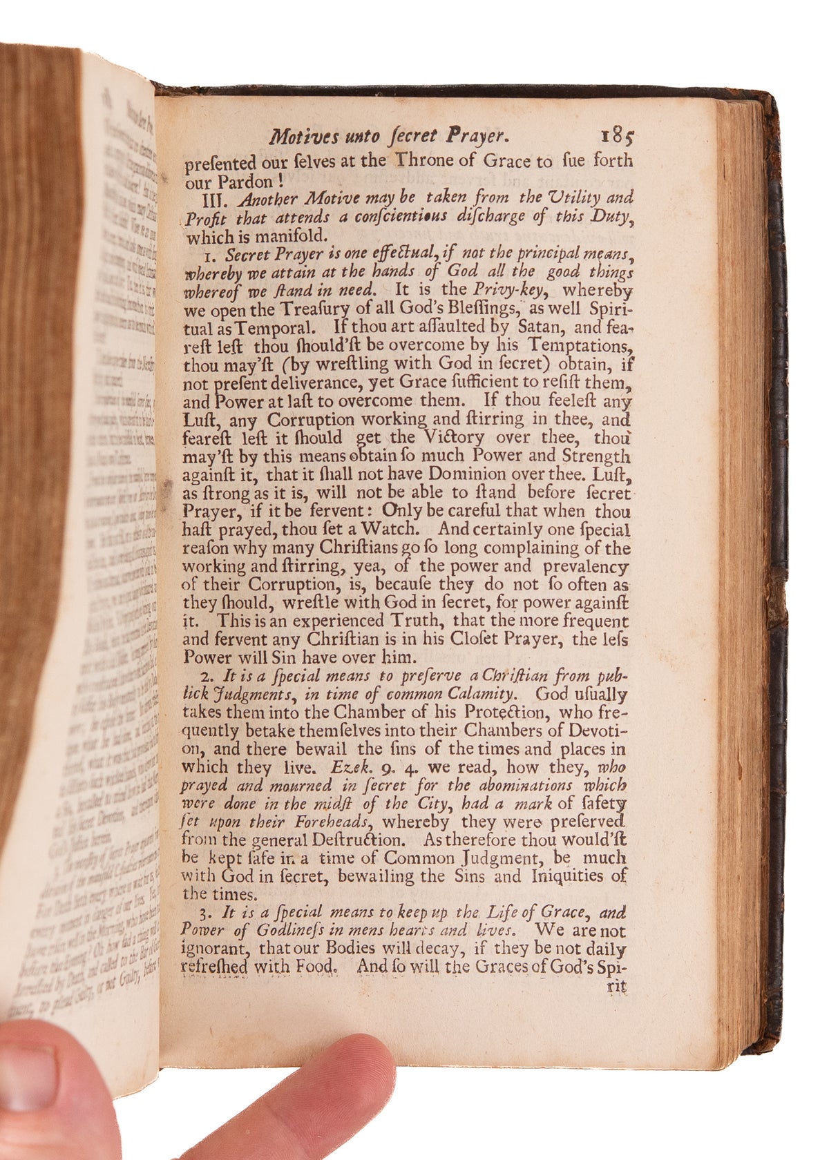 1706 THOMAS GOUGE. Practical Works of Influential Puritan in Original Paneled Calf Binding. Rare.