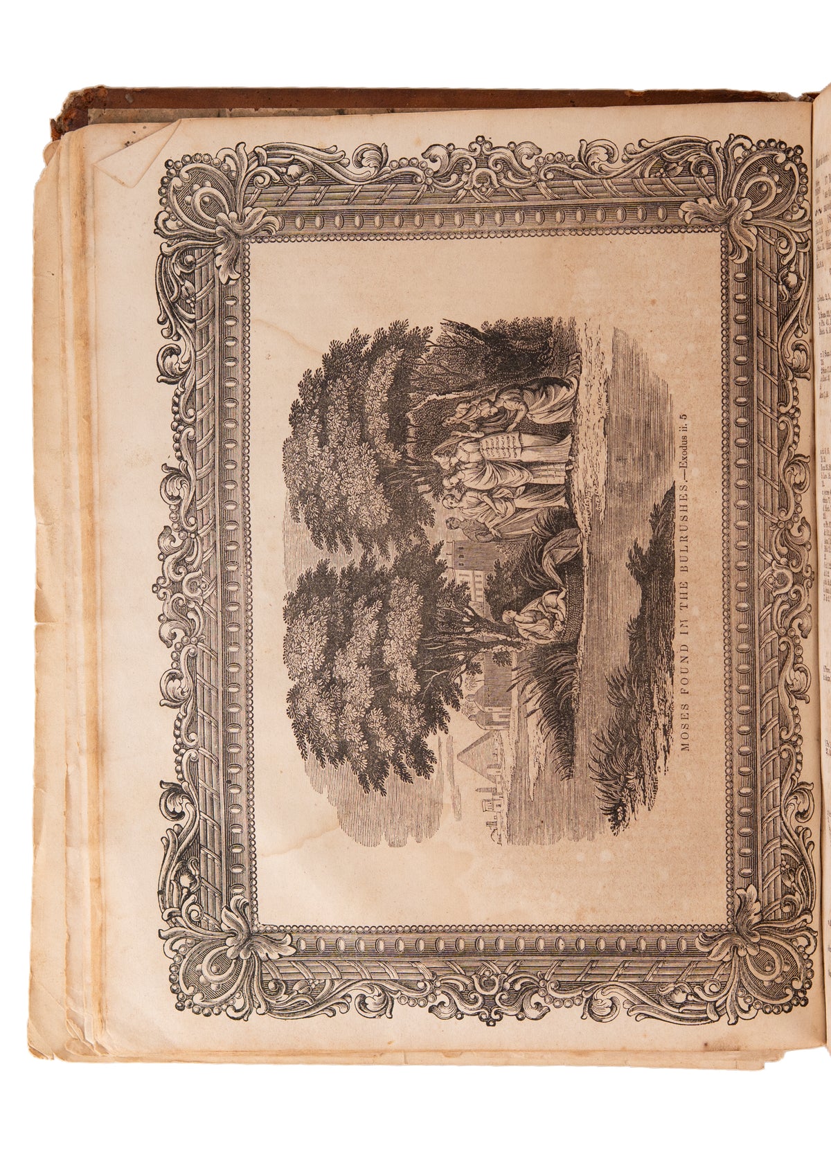 1848 VIRGINIA PLANTATION BIBLE. With Records of Enslaved Persons' Births Up through Emancipation Proclamation