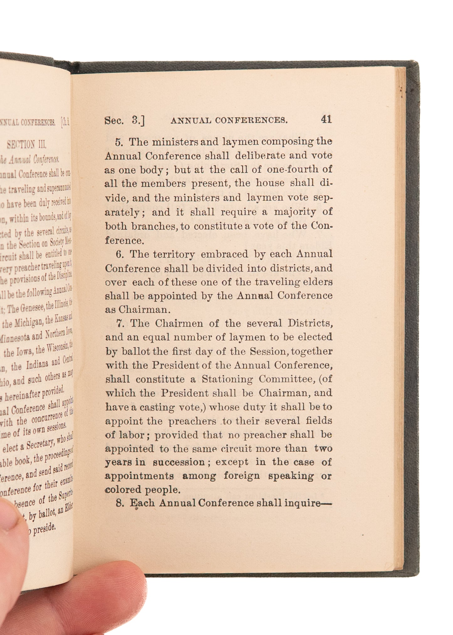 1879 FREE METHODIST. Early Doctrines and Disciplines of the Free Methodist Church. No Gold - No Slaves!