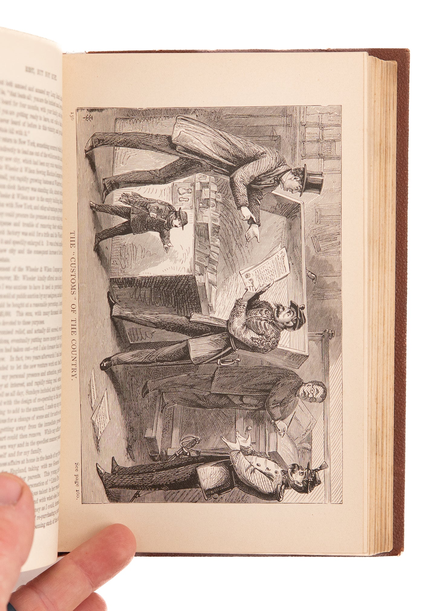 1888 P. T. BARNUM. Rare Signed, "Advance" Copy of his 1888 Autobiography.