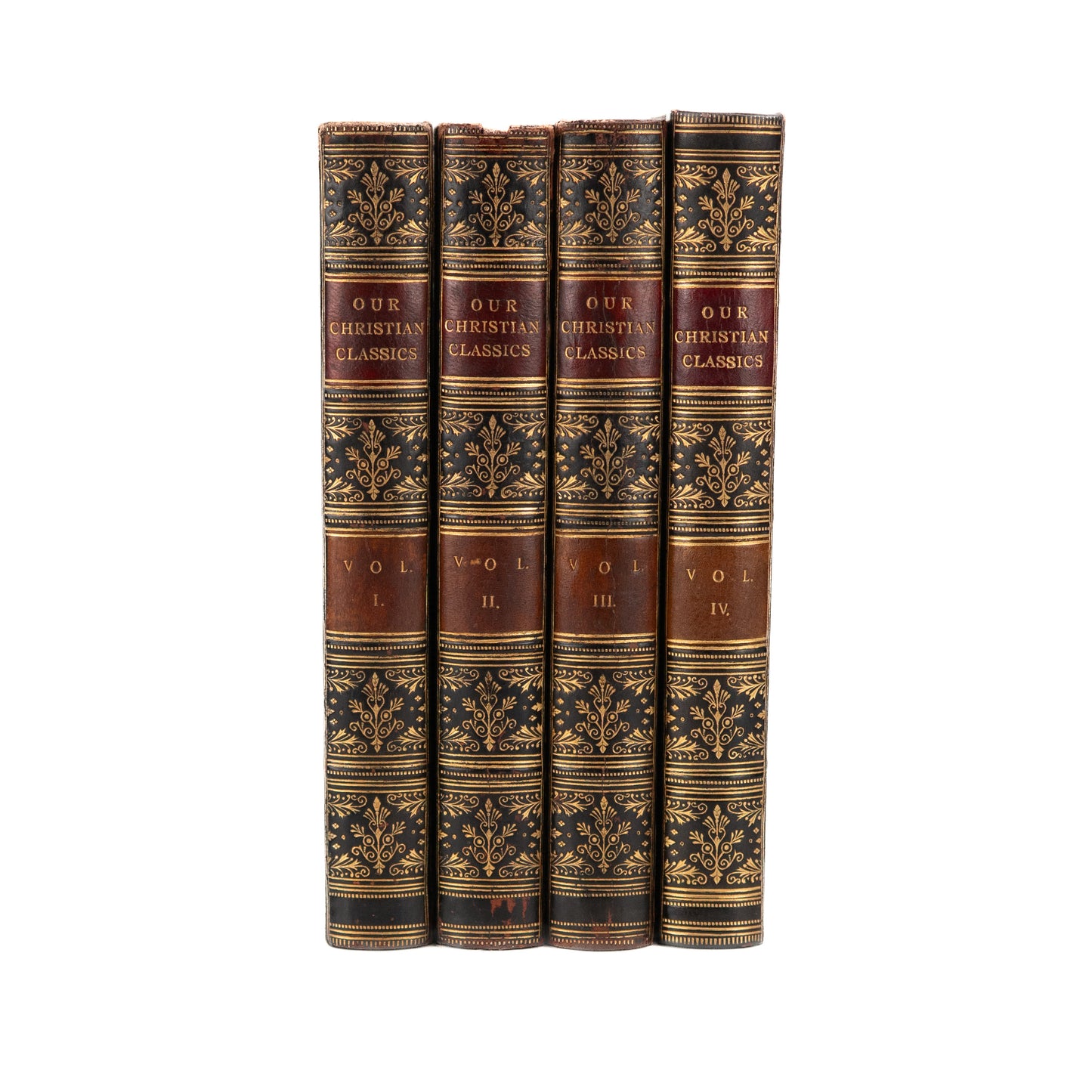 1866 JAMES HAMILTON. Our Christian Classics. Writing of Puritans, Reformers &c in Fine Leather.