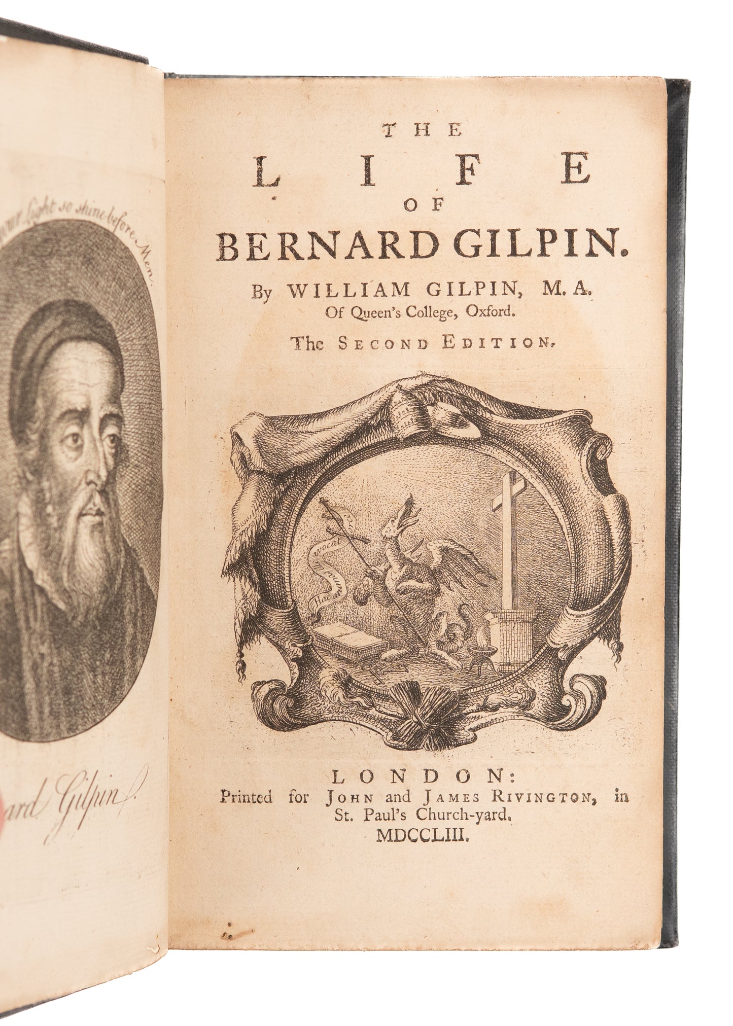 1753 SCOTTISH REFORMATION & MARTYRS. The Life of Bernard Gilpin & The Life of Martyr, Hugh Latimer.