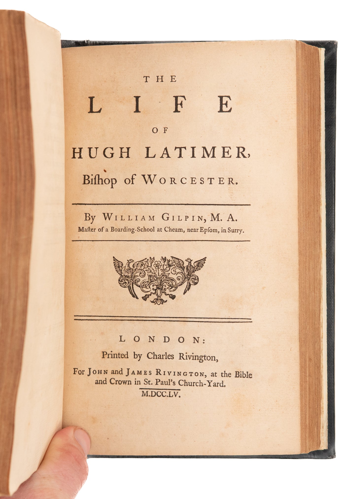 1753 SCOTTISH REFORMATION & MARTYRS. The Life of Bernard Gilpin & The Life of Martyr, Hugh Latimer.