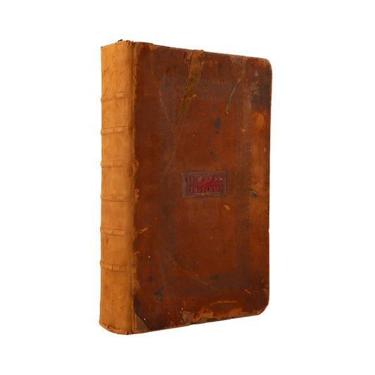 1789 PENNINGTON'S BIBLE. Scarce 18th Century Folio with Over 200 Original Copperplate Engravings.