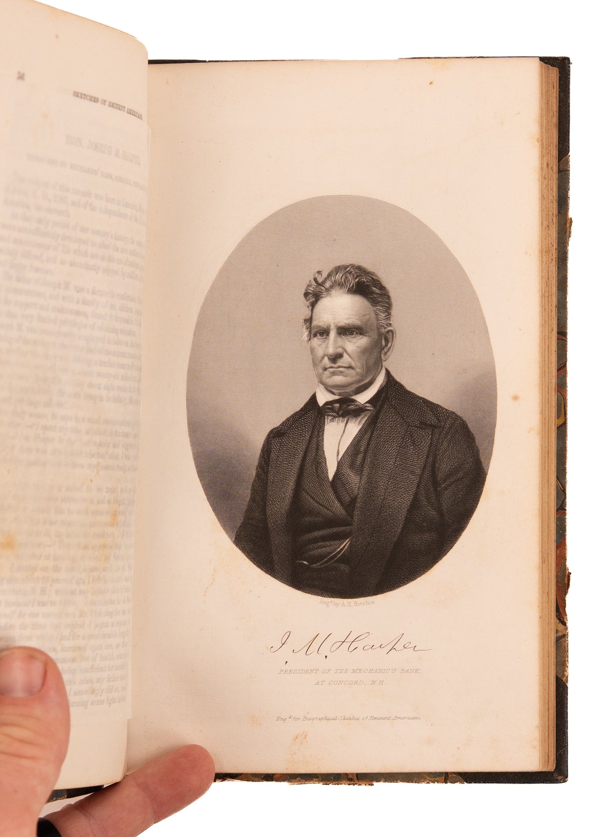 1852 VANITY PRESS. Monthly Biographical Magazine Including Important Confederates Politicians, &c.