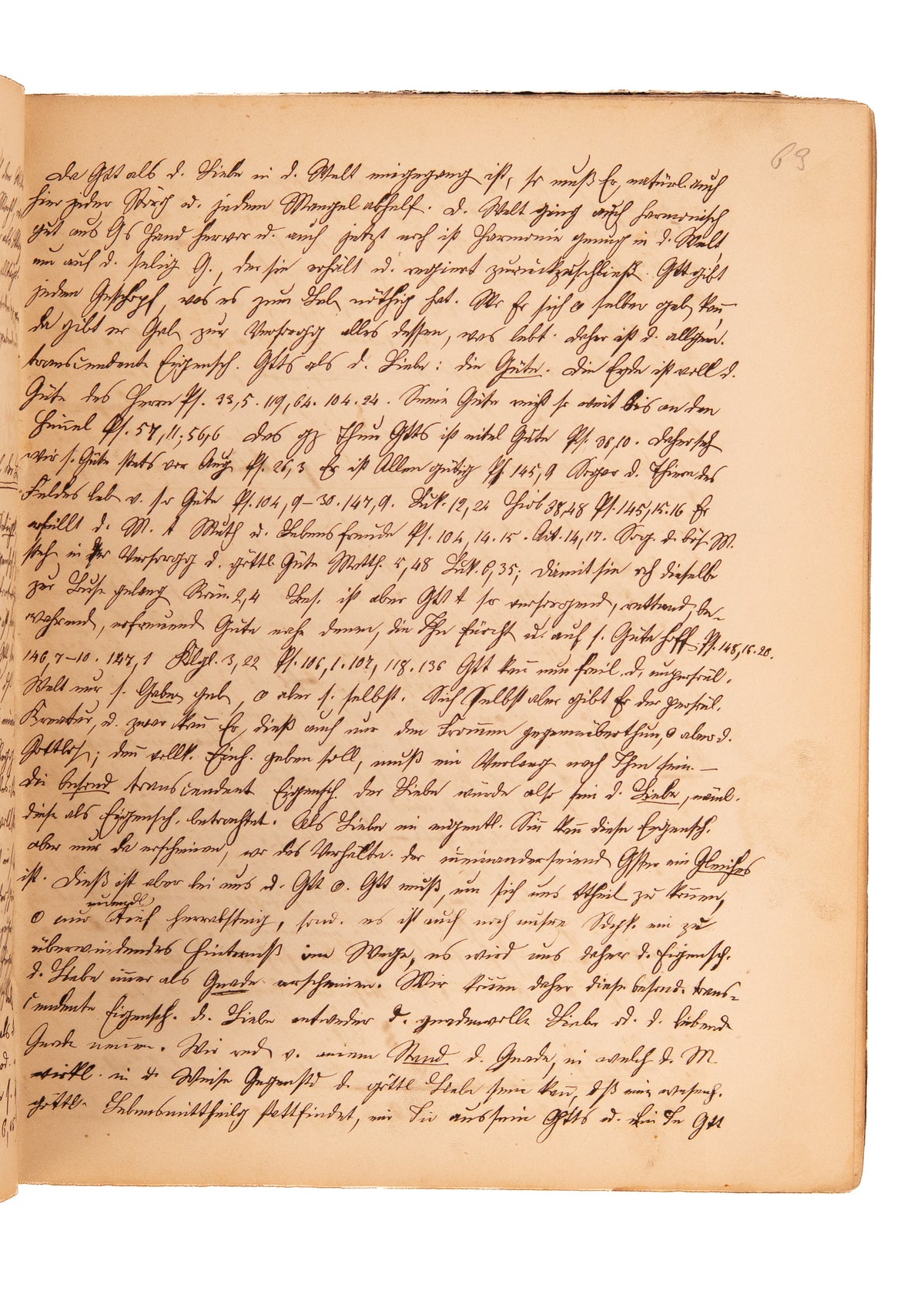 1860 PIETIST DOGMATIC THEOLOGY. Lectures of German Pietist Missionary to America from Basel Mission.
