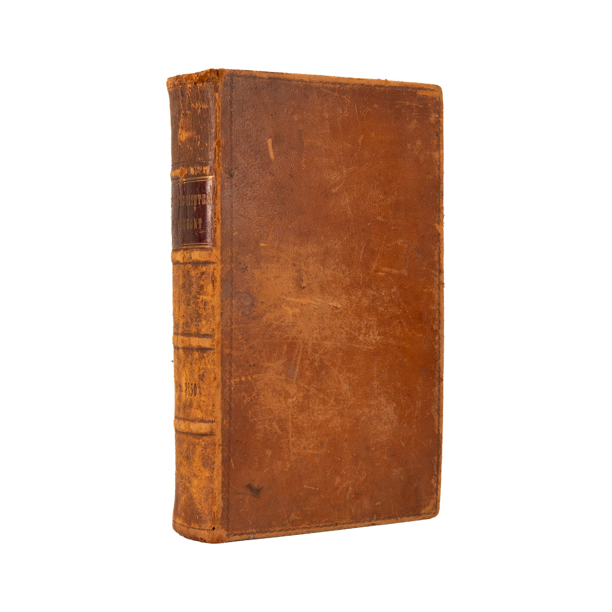 1851 STATUTES VERMONT. Early Fugitive Slave & Freedmen Statutes with Legal Documents of Early Legislator.