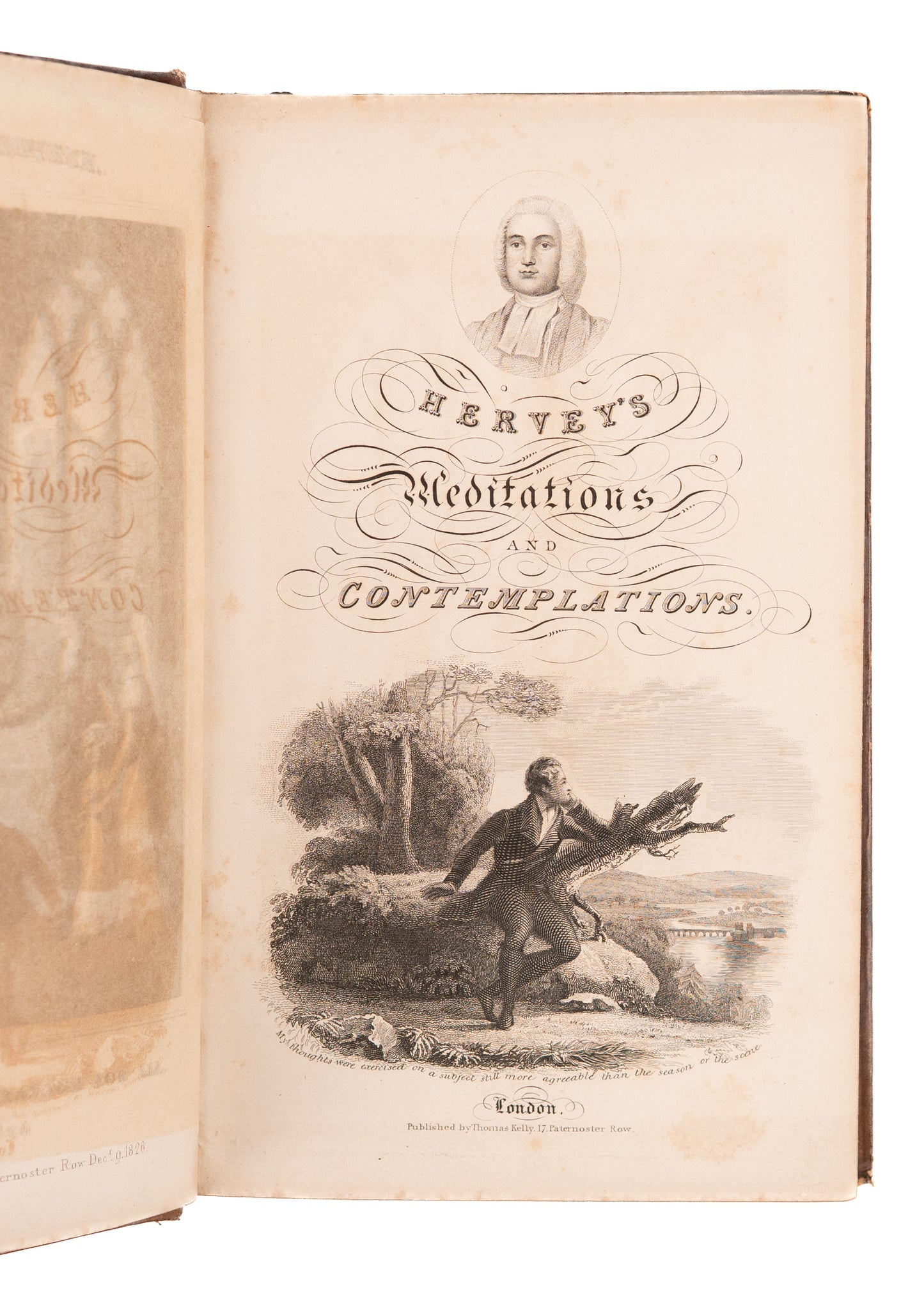 1838 JAMES HERVEY & W. ROMAINE. Meditations and Contemplations & Life of the Author.