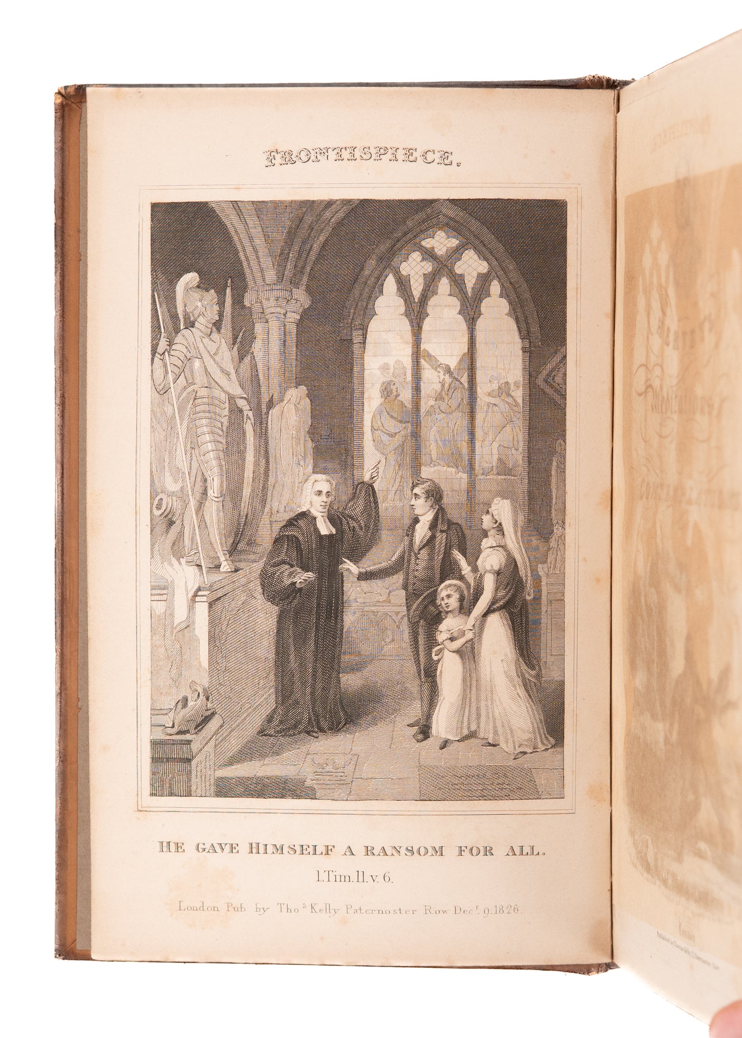 1838 JAMES HERVEY & W. ROMAINE. Meditations and Contemplations & Life of the Author.