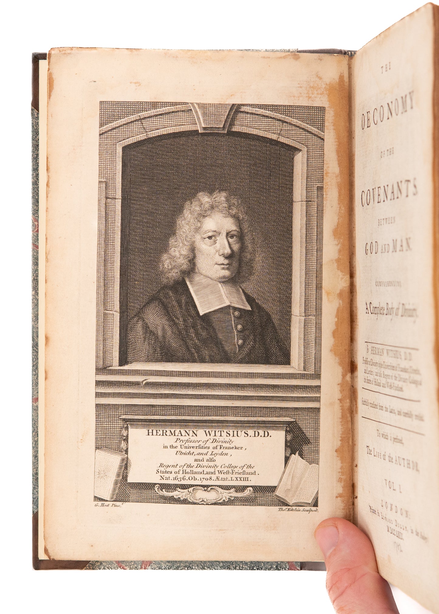 1762 HERMAN WITSIUS [1626-1708]. Classic Dutch Calvinist in English on the Covenants of God.