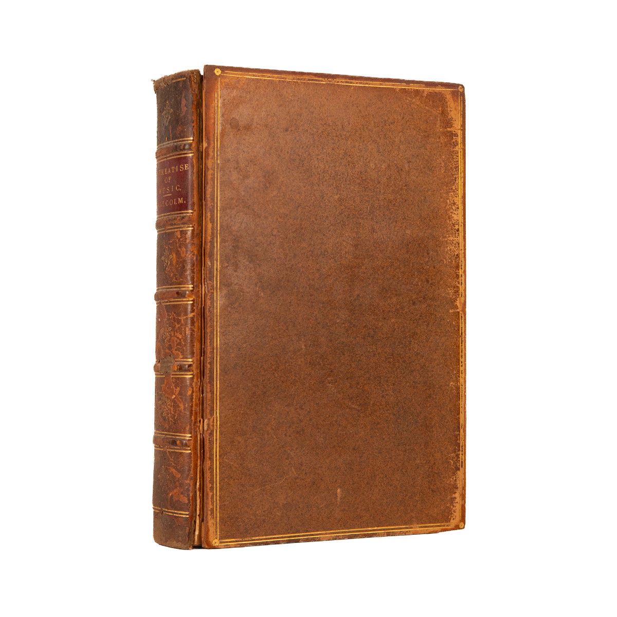 1721 ALEXANDER MALCOLM. First Work on Theory of Music Published in Scotland. Excellent Provenance.