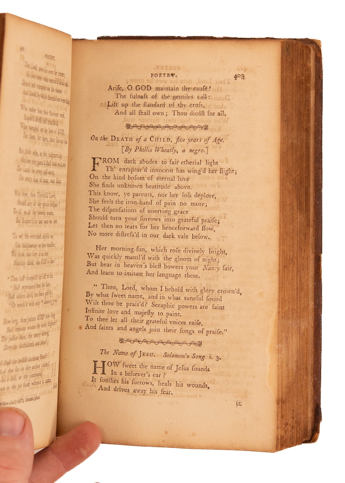 1789 METHODIST & PHILLIS WHEATLEY. Asbury & Coke Write to George Washington, Wheatley Poem, &c.