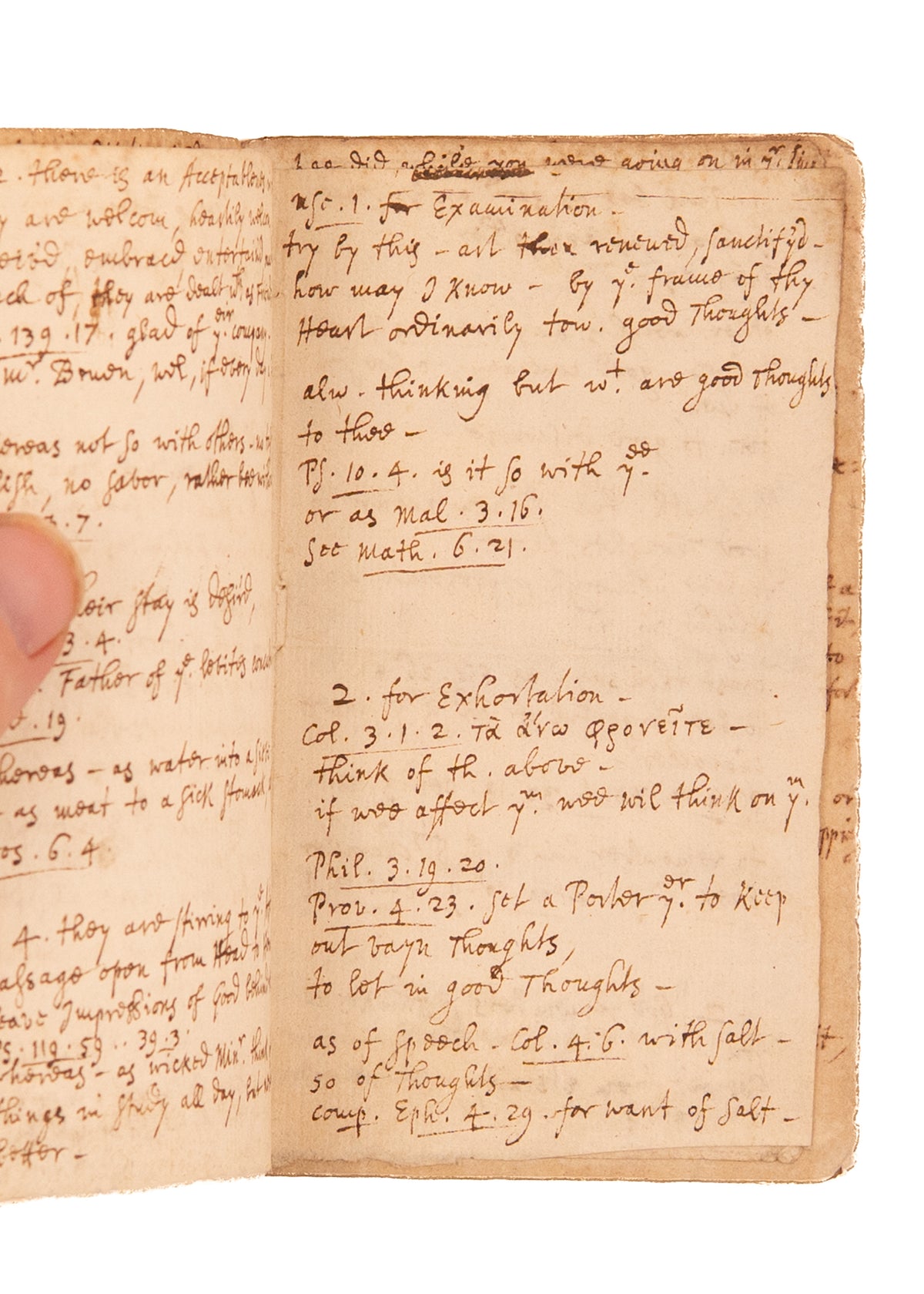 1693 MATTHEW HENRY. Matthew Henry MSs Sermon "My Meditation of Him Shall be Sweet" on Christian Contemplation.