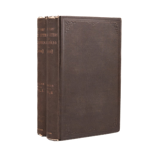 1860 J. W. ALEXANDER. Correspondence of Princeton Divine, J. W. Alexander. Revival, Slavery, &c.