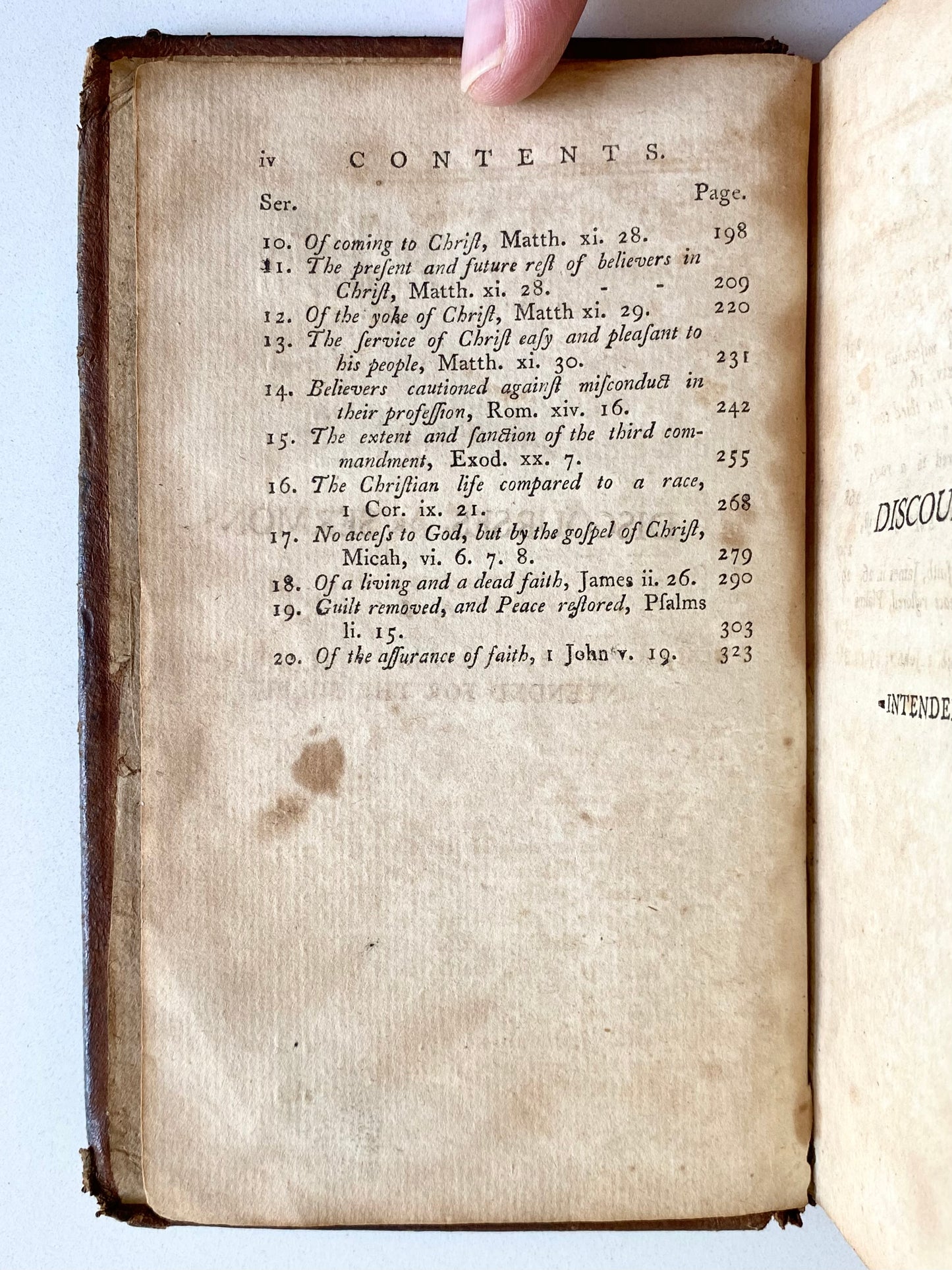 1796 JOHN NEWTON. 26 Sermons - First American Edition. Superb by Important Abolitionist & Hymnist.