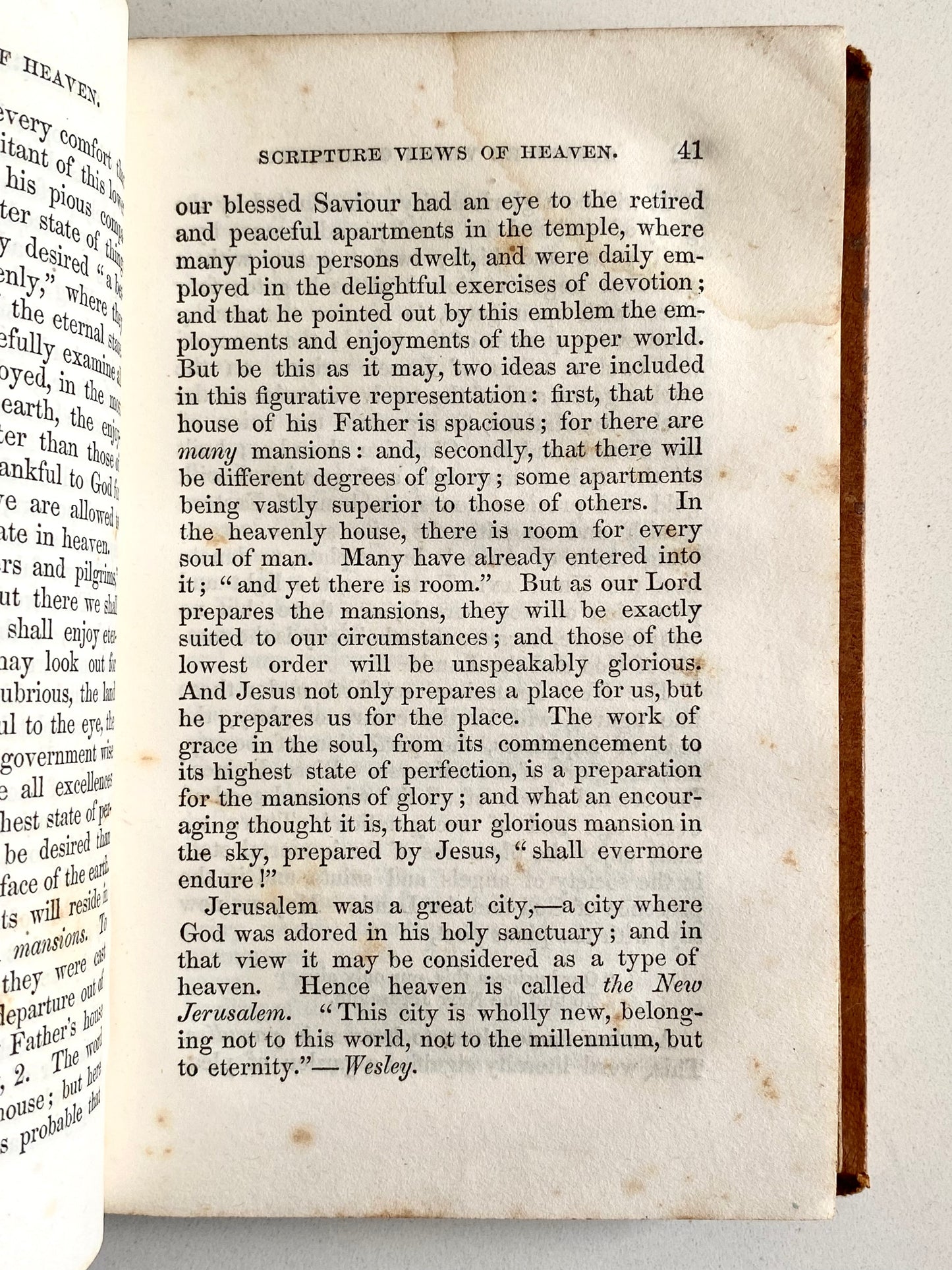 1846 JONATHAN EDMONDSON. The Qualities of Life and Existence in the Afterlife - Heaven.