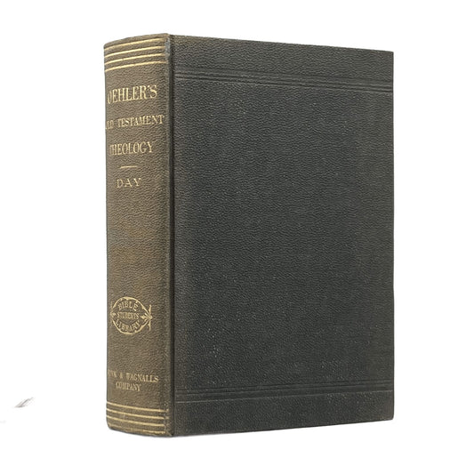 1883 DR. GUSTAV FRIEDRICH OEHLER. Theology of the Old Testament