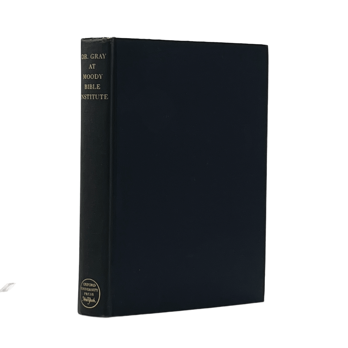 1935 JAMES M. GRAY. Dr. Gray at Moody Bible Institute