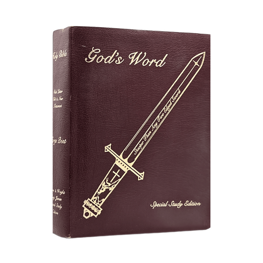 c.2000 KJV. The King James Bible Red Lettered Large Print