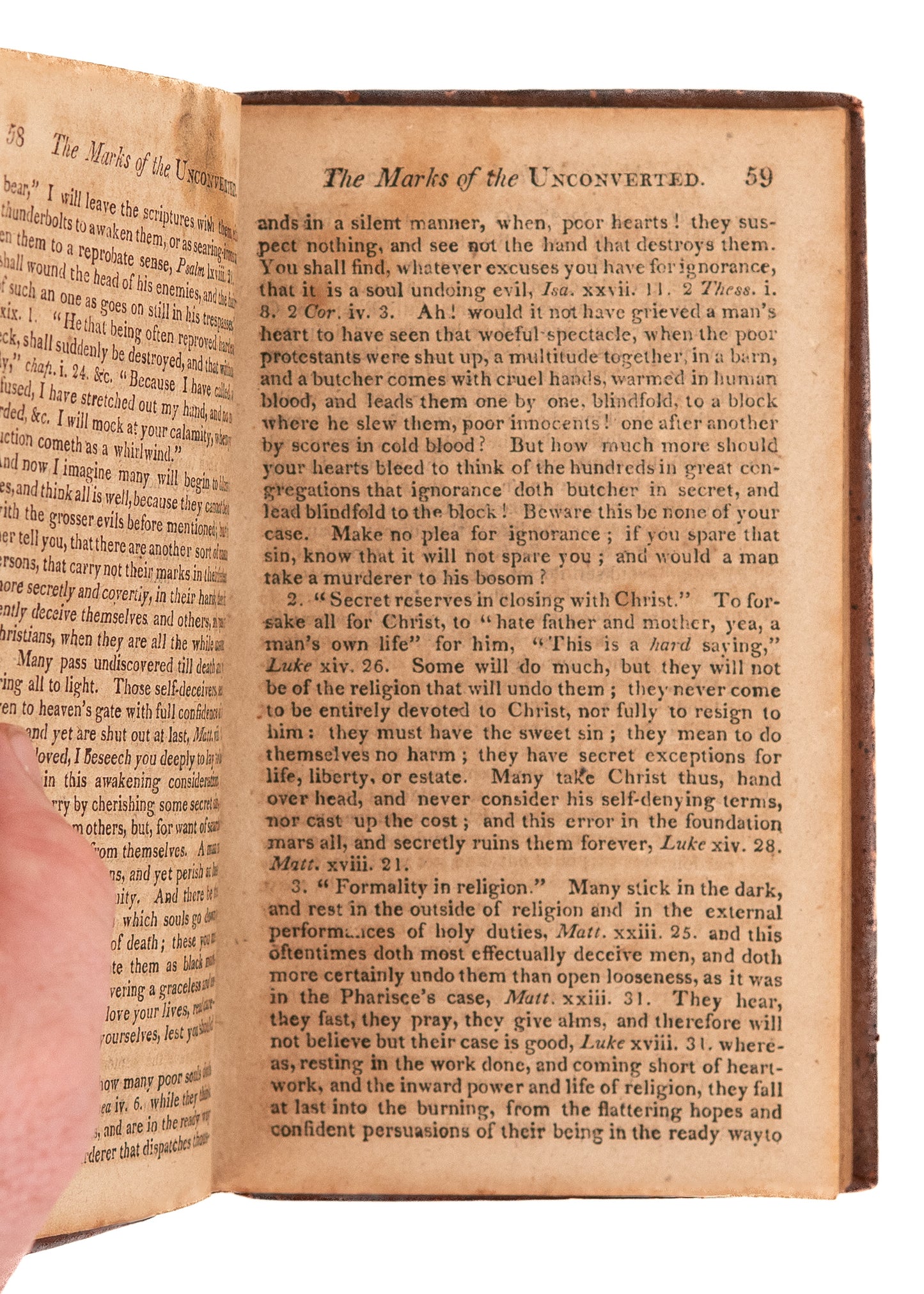 1811 JOSEPH ALLEINE & RICHARD BAXTER. The Warnings of the Dead & A Call to the Unconverted.