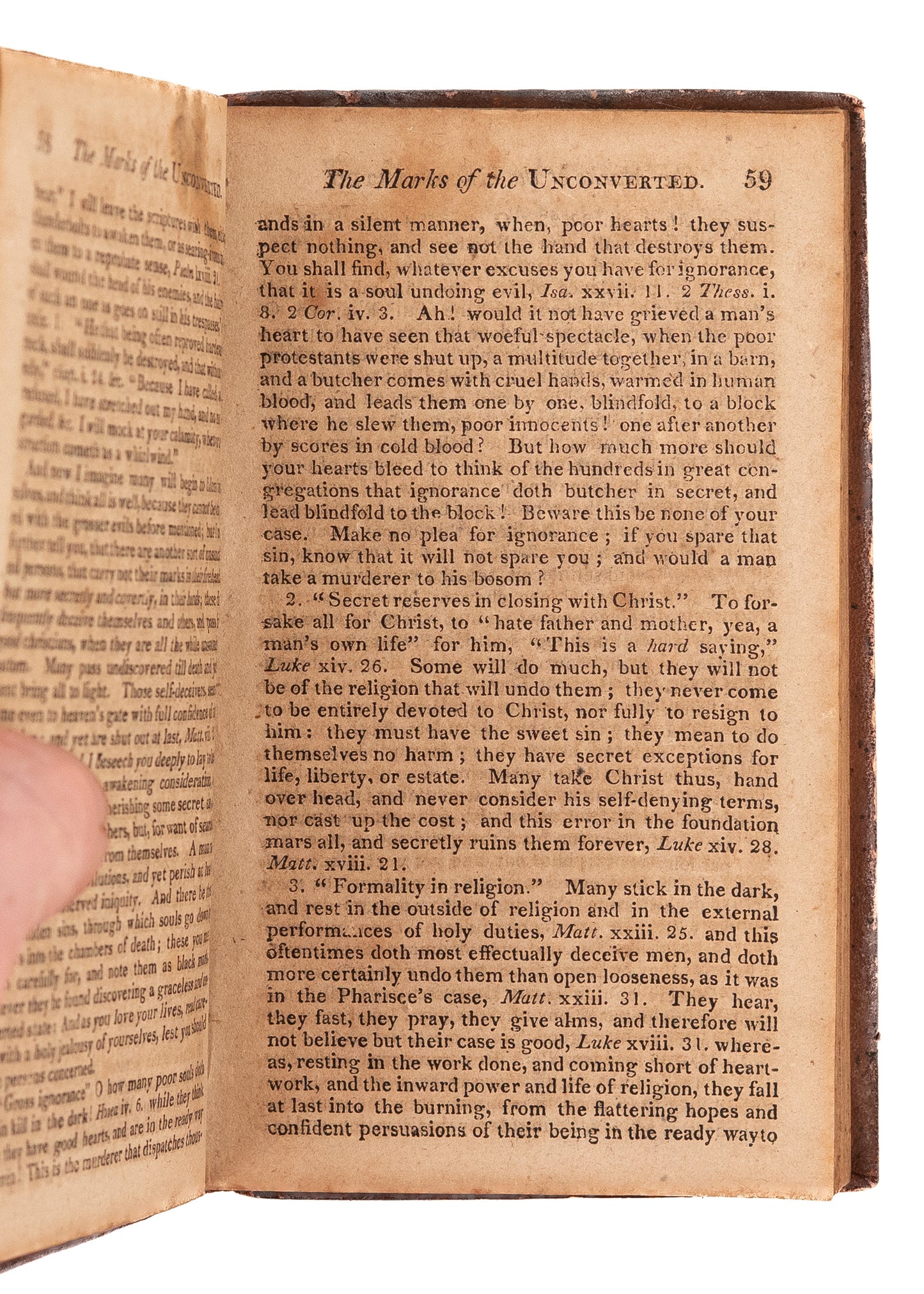 1811 JOSEPH ALLEINE & RICHARD BAXTER. The Warnings of the Dead & A Call to the Unconverted.