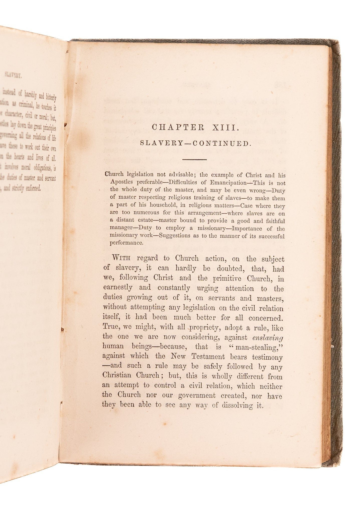 1853 MOSES M. HENKLE. Methodism on Slavery. Owned by A.M.E. Zion Black Methodist Pastor.