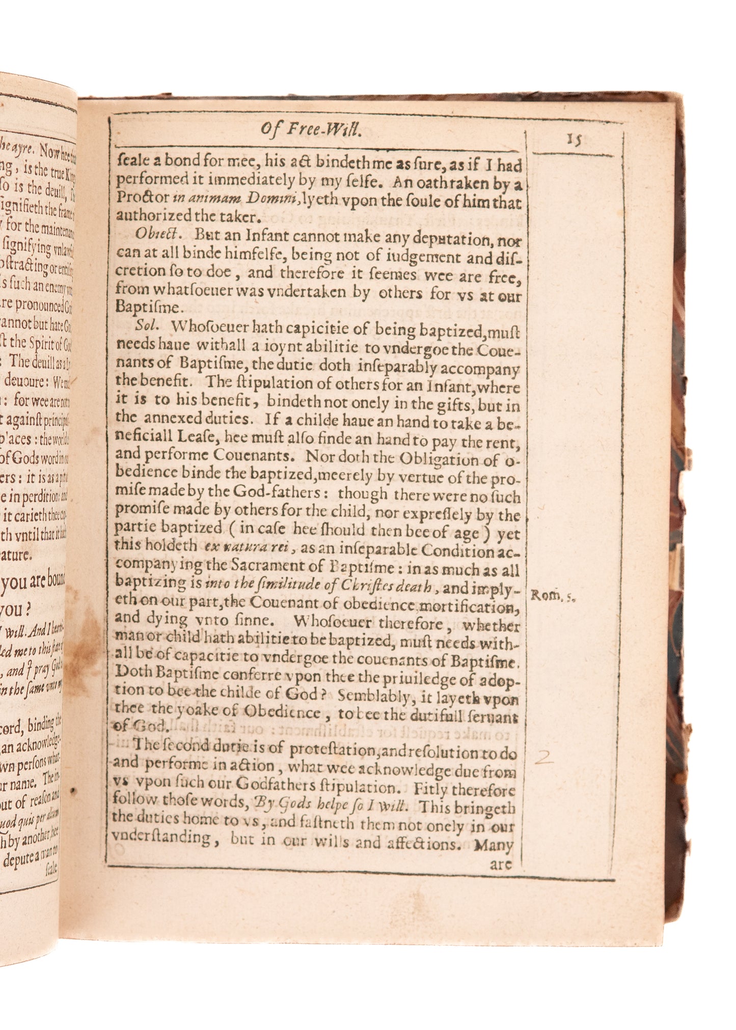 1623 JOHN MAYER. The English Catechisme Explained. Myles Standish Owned - Spurgeon Recommended.