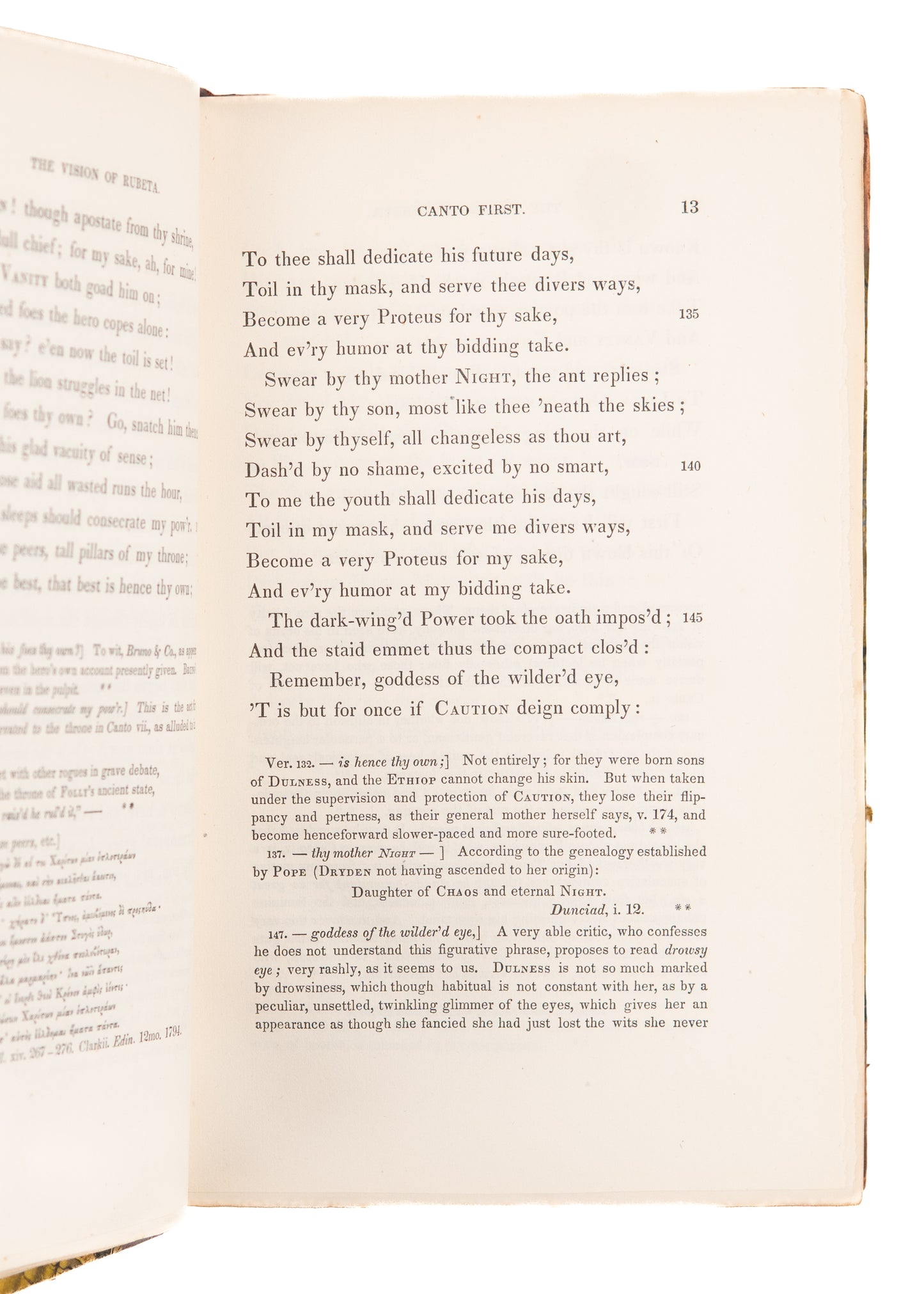 1838/1832 LAUGHTON OSBORN & JOHN QUINCY ADAMS. The Vision of Rubeta & Dermont Mac Morrogh.