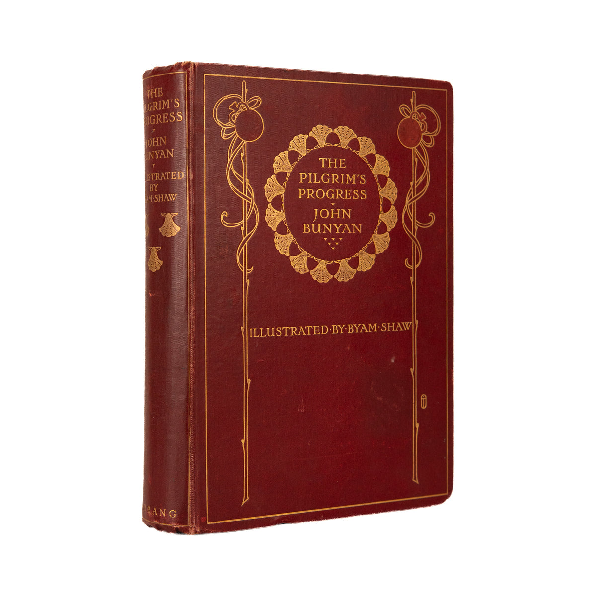 1905 JOHN BUNYAN / BYAM SHAW. Pilgrims Progress - Superbly Illustrated in Monogramed Binding.