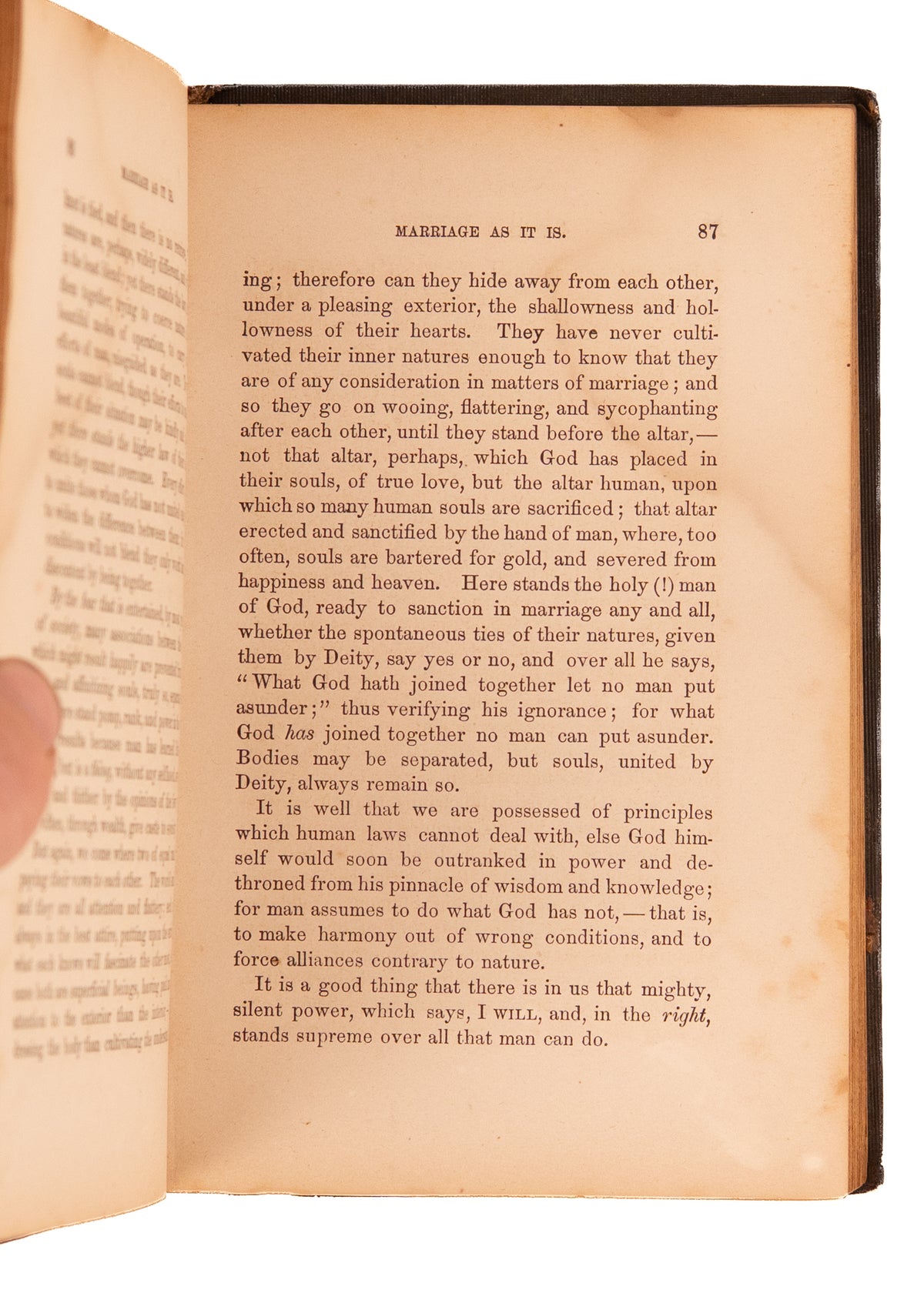 1863 WOMEN'S SEXUAL RIGHTS. Legalized Prostitution; Or, Marriage as it is, and Marriage as it Should be.