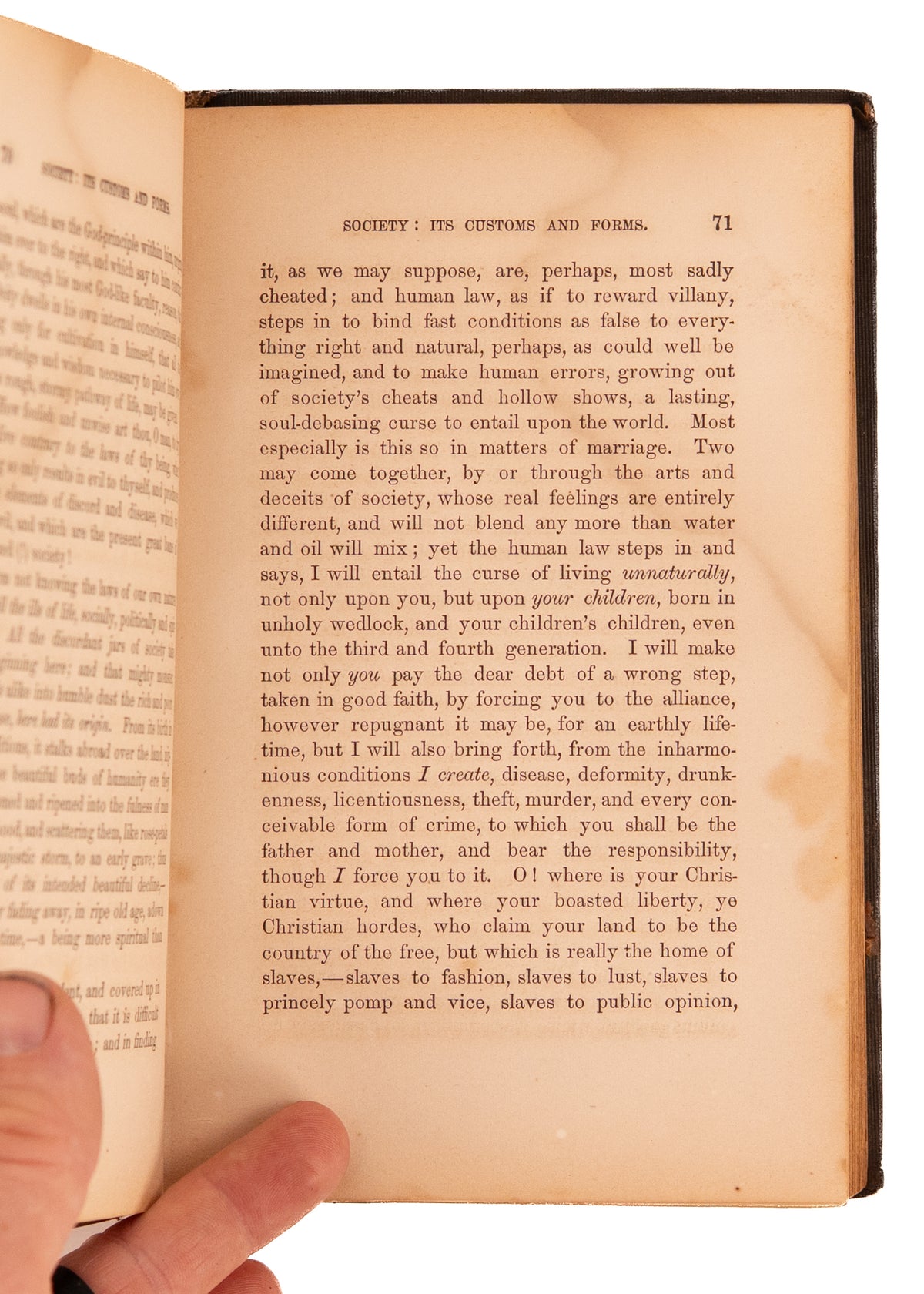 1863 WOMEN'S SEXUAL RIGHTS. Legalized Prostitution; Or, Marriage as it is, and Marriage as it Should be.