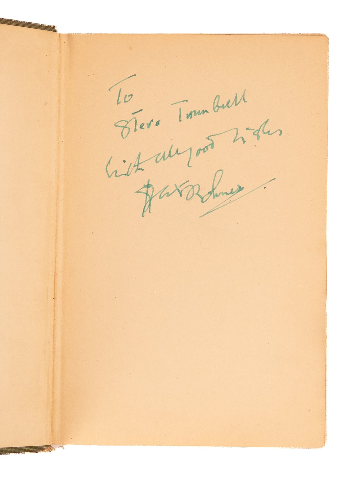 1920 SAX ROHMER. The Insidious Dr. Fu-Manchu. Signed to Radio CBS's Steve Trumbull in 1932.