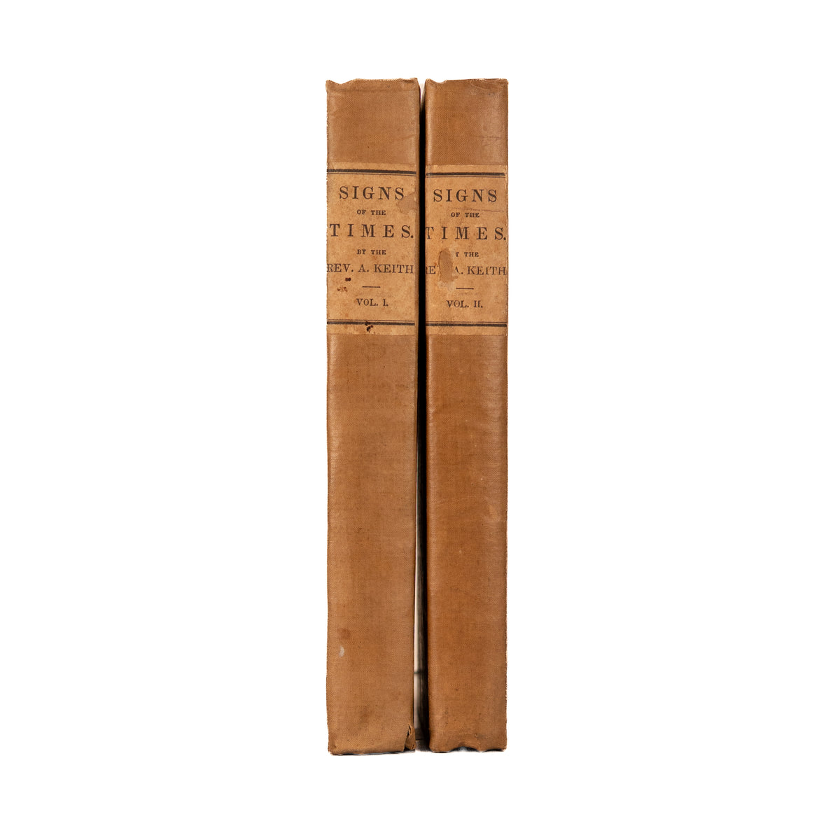 1832 ALEXANDER KEITH. First American Edition of Importanta Historicist Eschatology that Influenced Adventism &c.