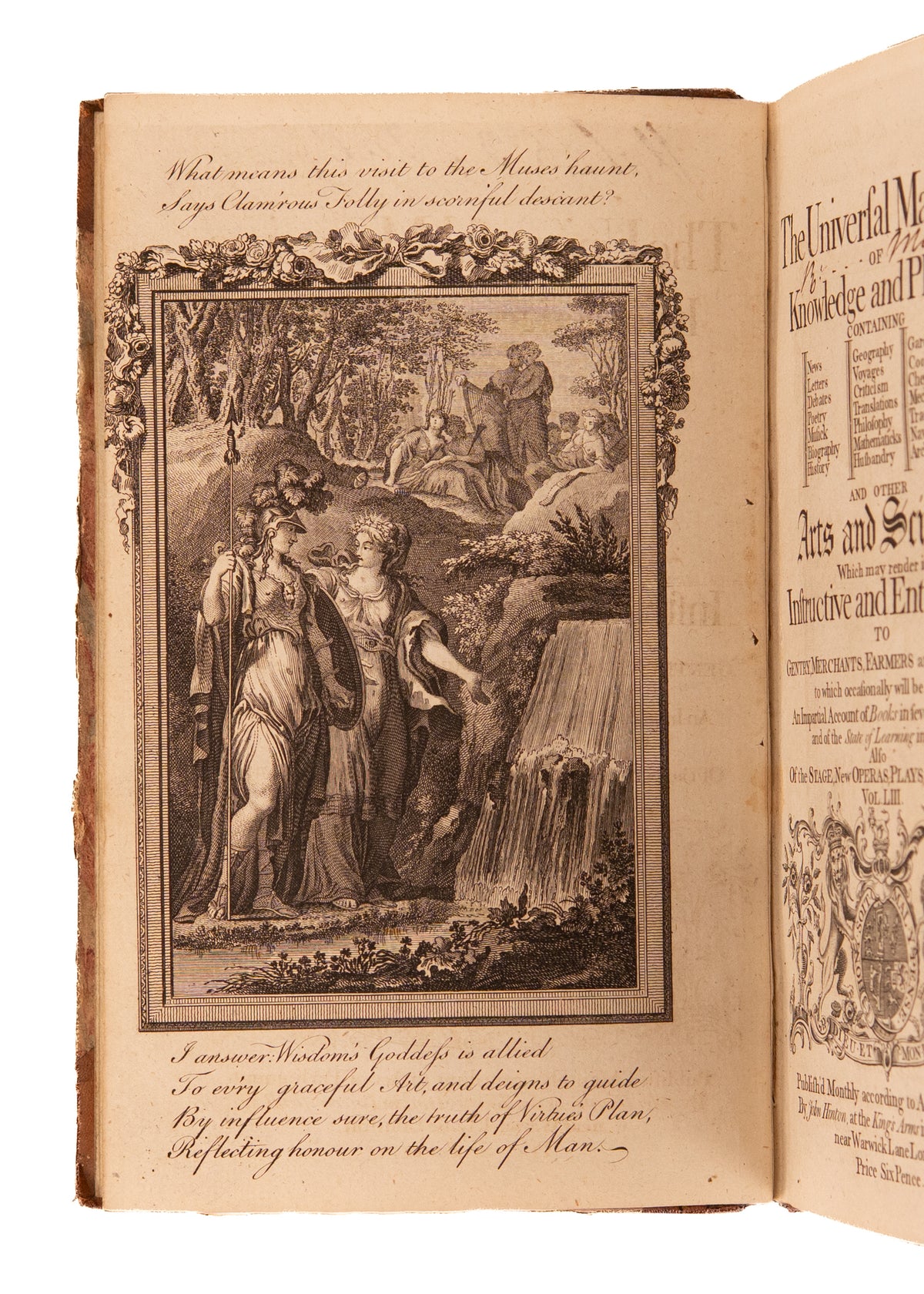 1773 PHILLIS WHEATLEY. On Being Brought from Africa to America in The Universal Magazine.