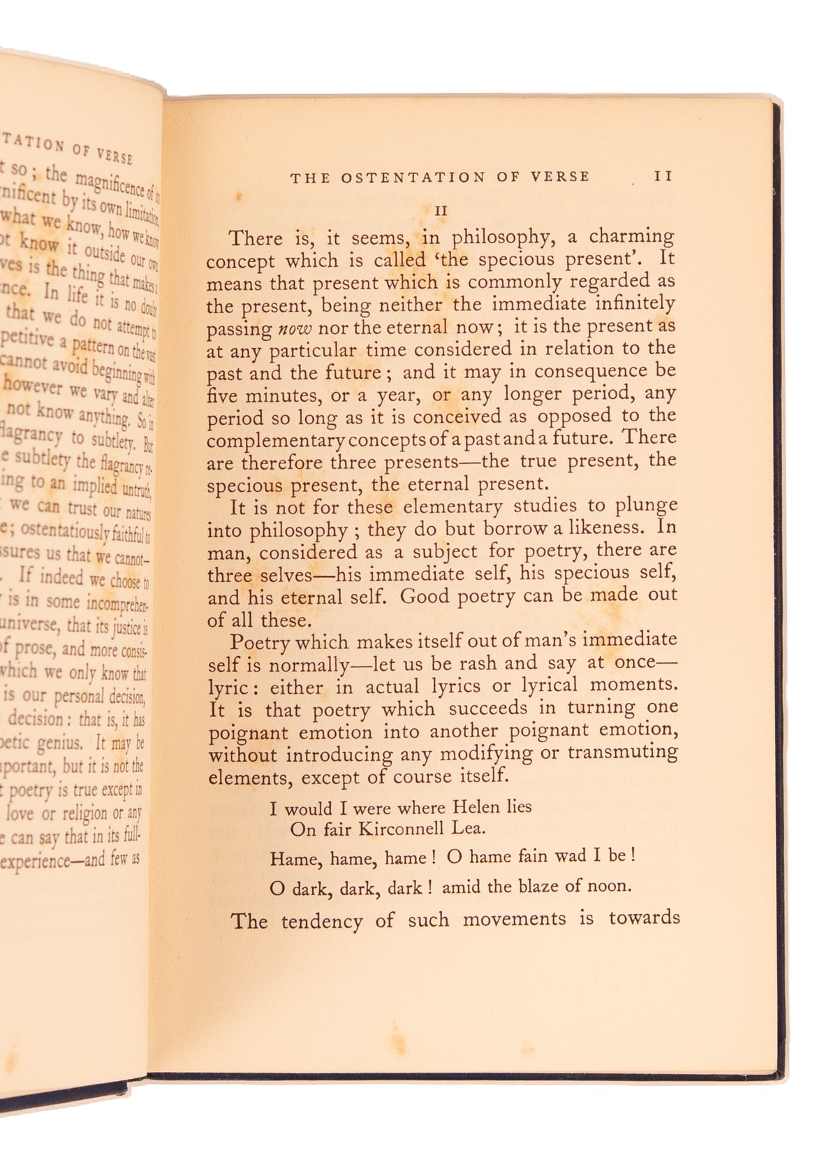 1933 CHARLES WILLIAMS - THE INKLINGS. Reason and Beauty in the Poetic Mind - Signed - Inspired Lewis & Tolkien.