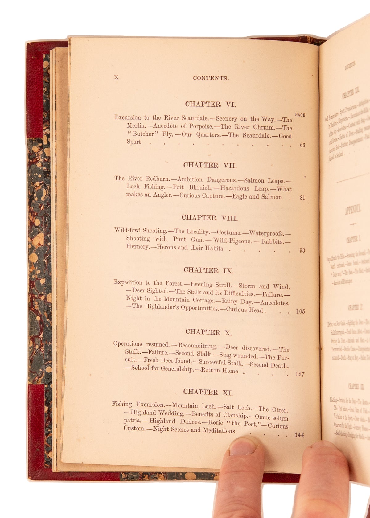 1861 HUNTING & FISHING IN SCOTLAND. On Fly Fishing for Salmon and Stalking Deer in Scottish Highlands.
