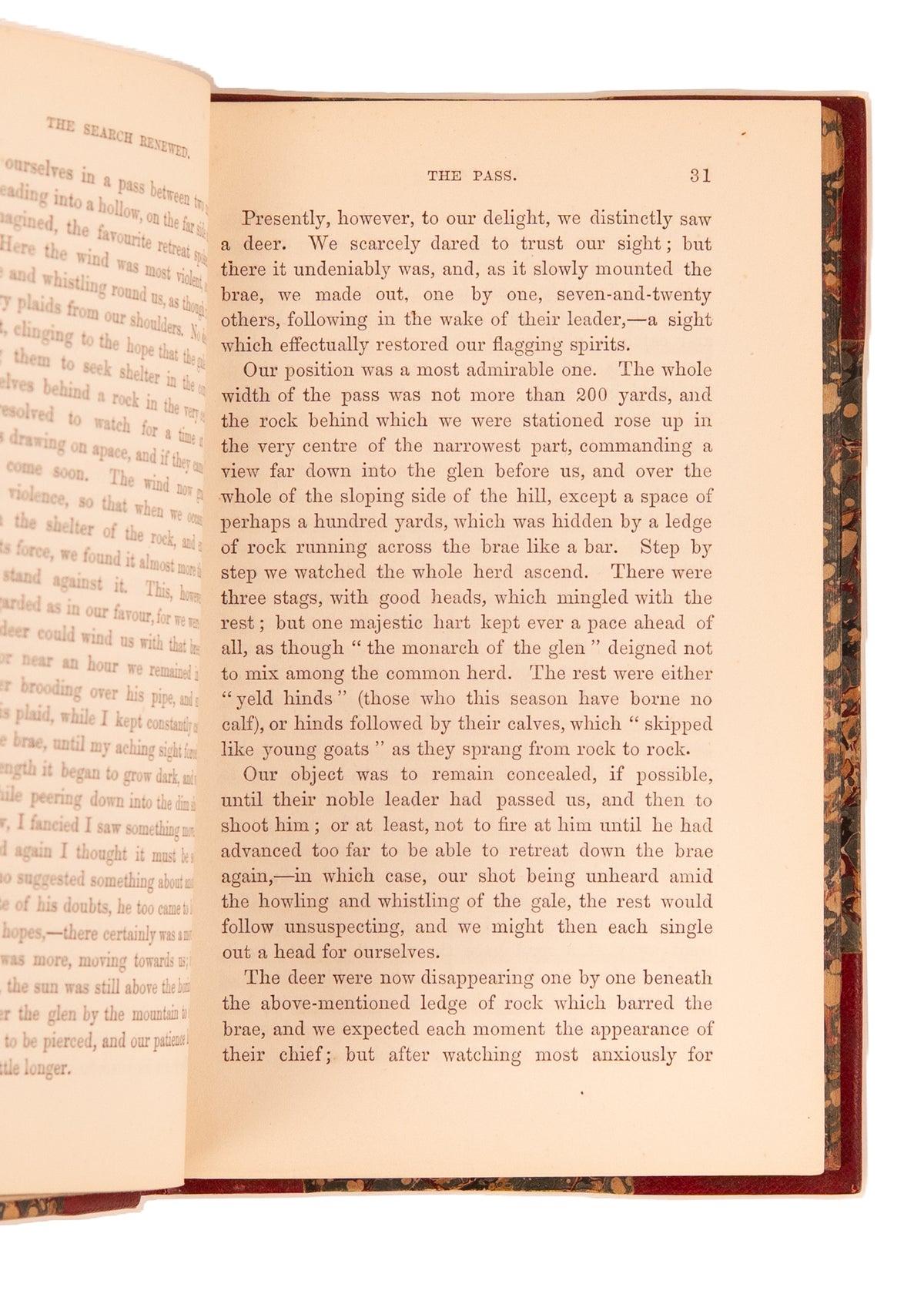 1861 HUNTING & FISHING IN SCOTLAND. On Fly Fishing for Salmon and Stalking Deer in Scottish Highlands.