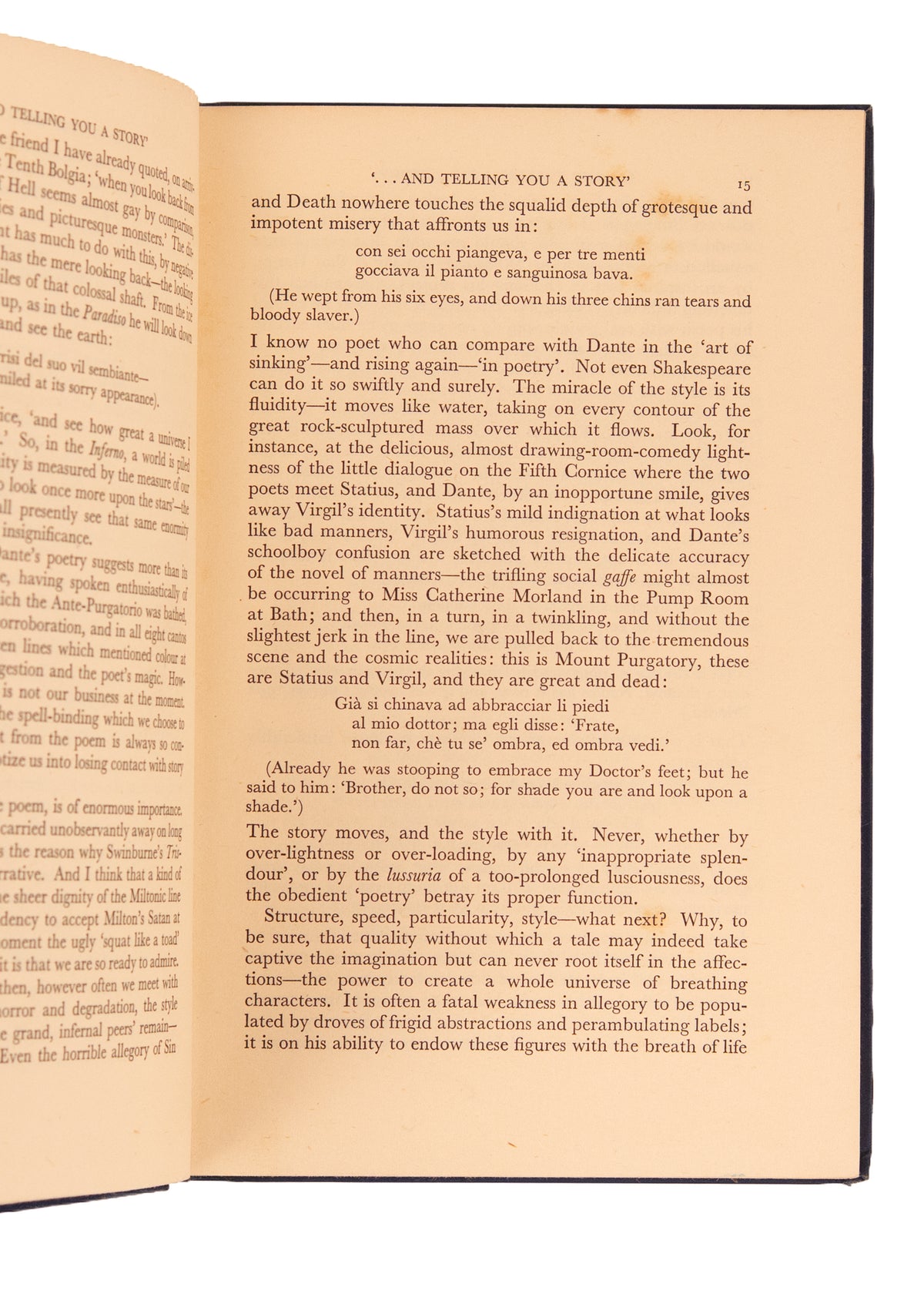 1947 J. R. R. TOLKIEN & C. S. LEWIS. True First Edition of On Fairy-Stories by Tolkien and On Stories by Lewis. Association Copy.