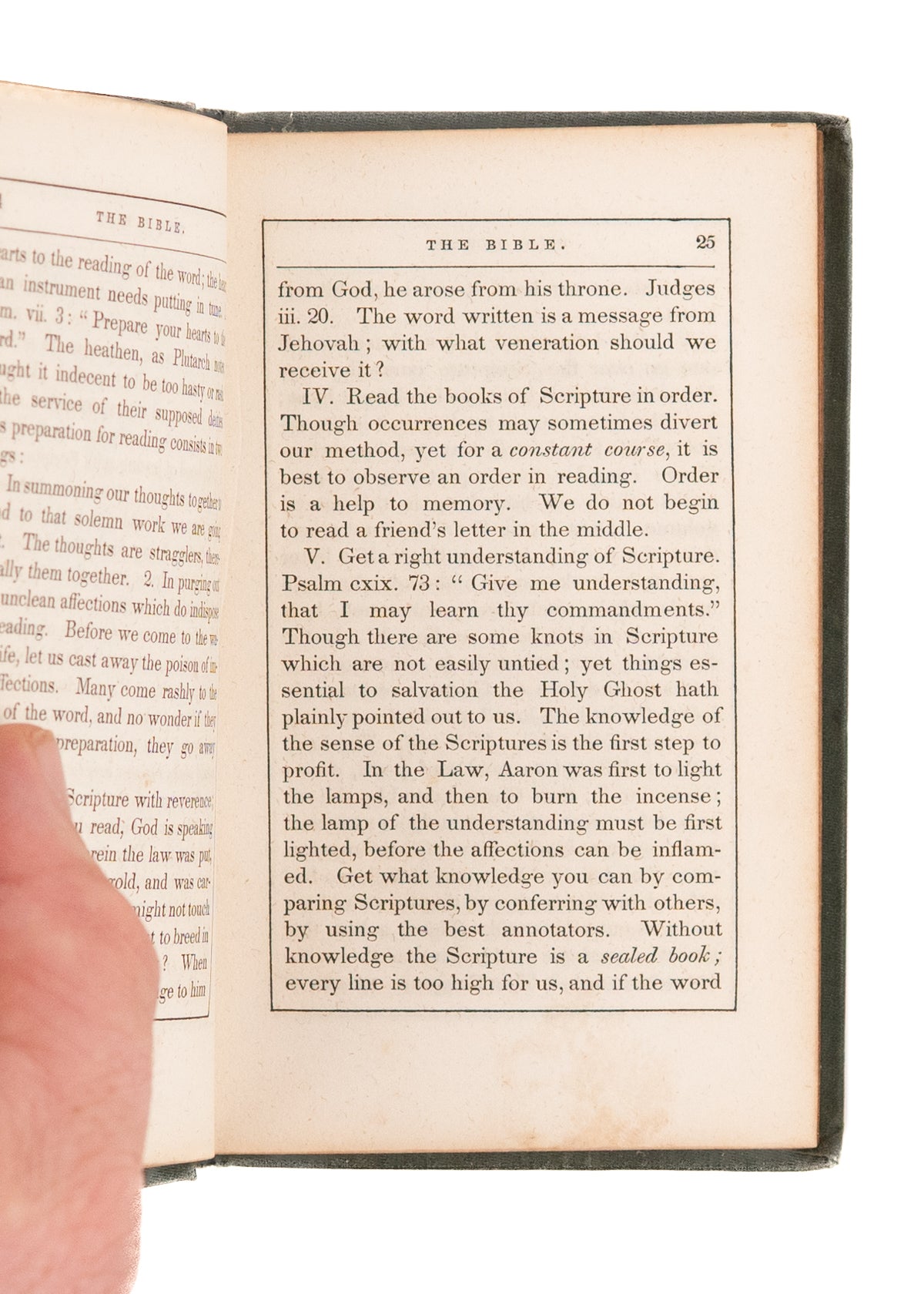 1842 THOMAS WATSON & SAMUEL LEE. Charming Puritan Works on Reading Scripture and Prayer.